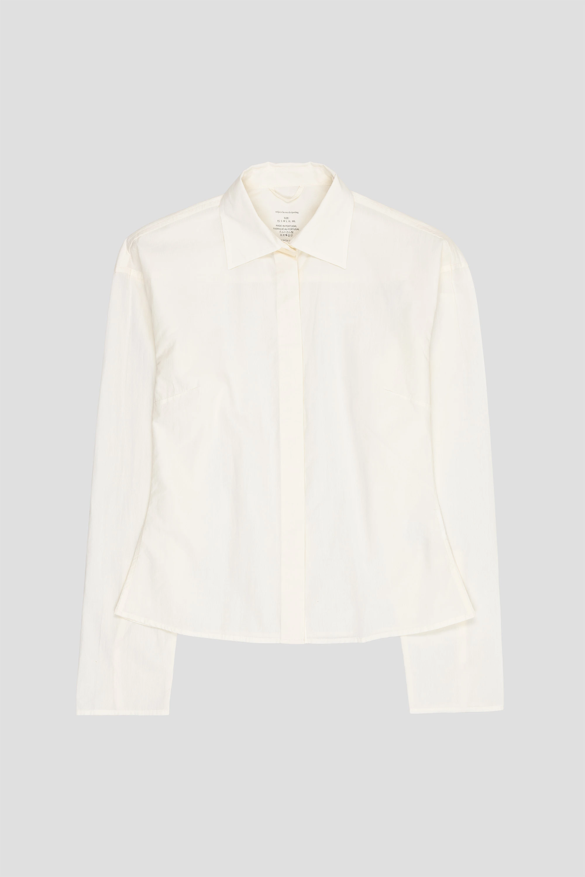 Women's Software Shirt Off White Micro Check