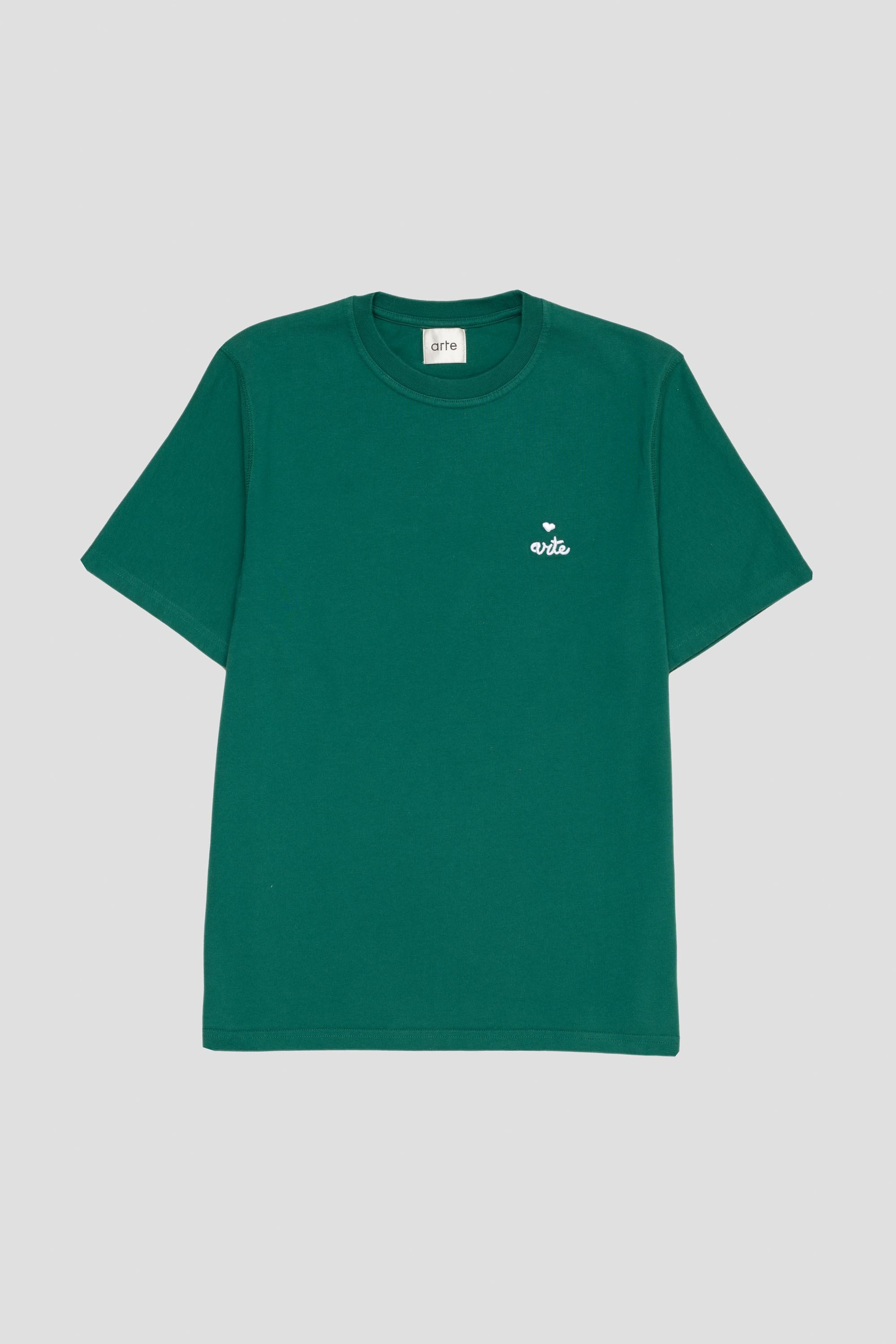 SS25 Heart Logo T-Shirt Green