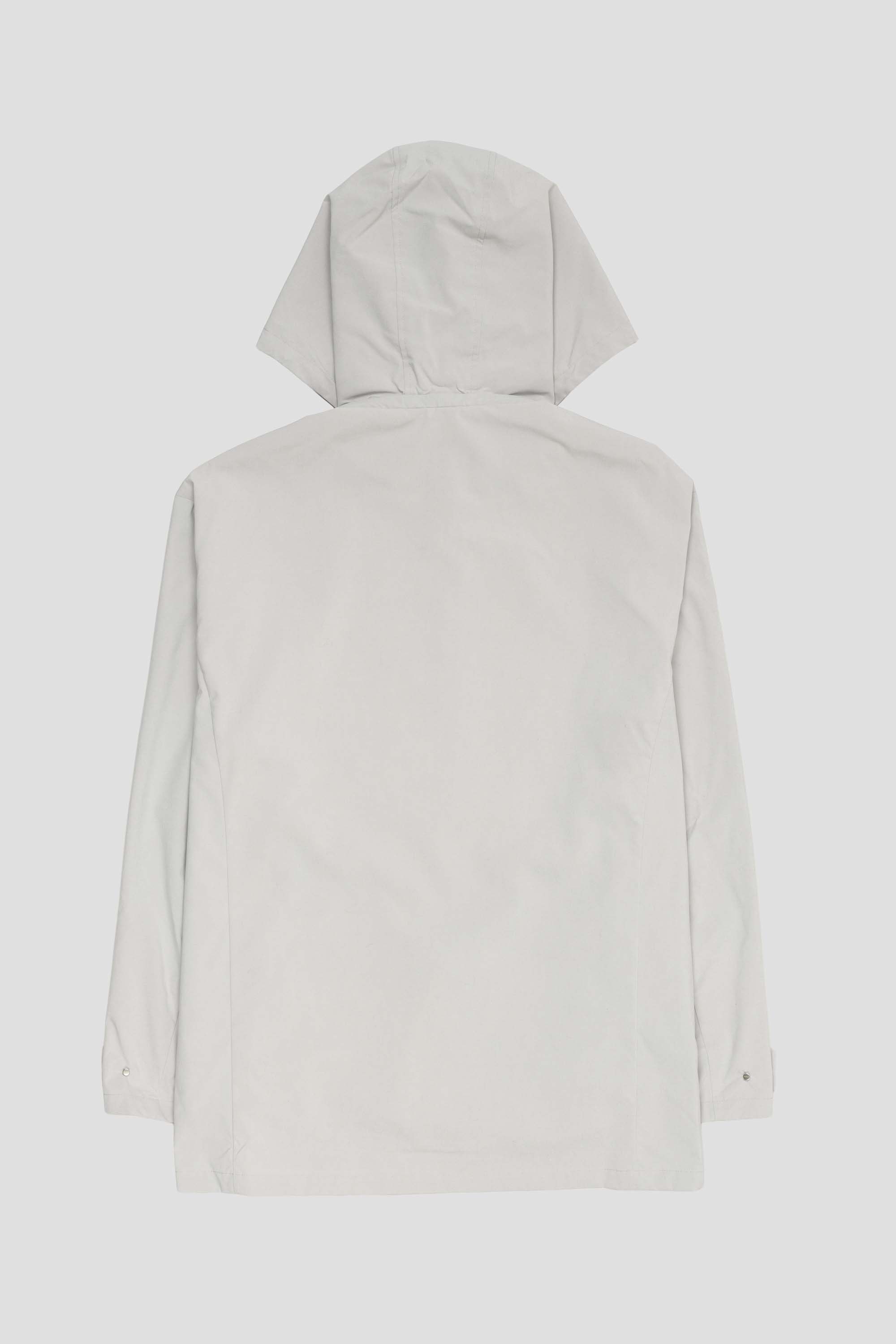 Detachable Hood Shirt Grey
