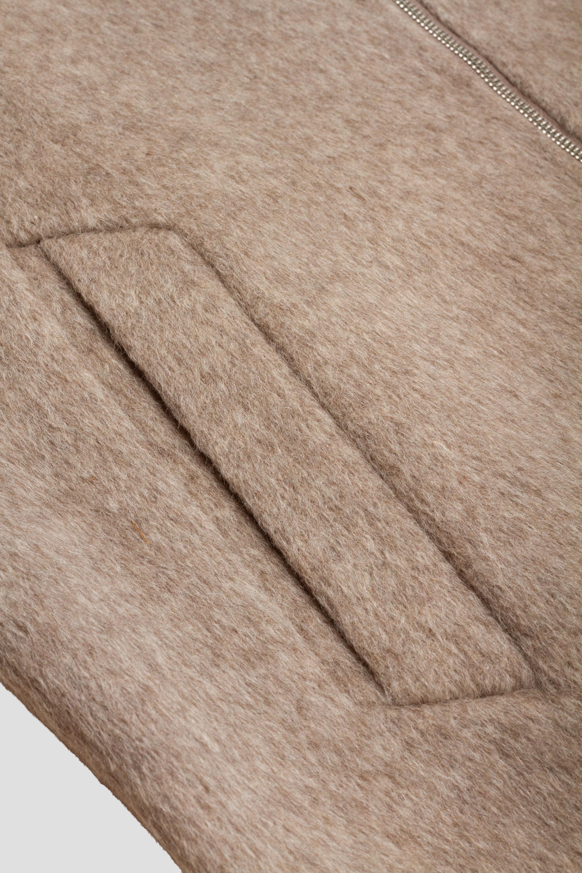 Darted Wool Jacket Sand