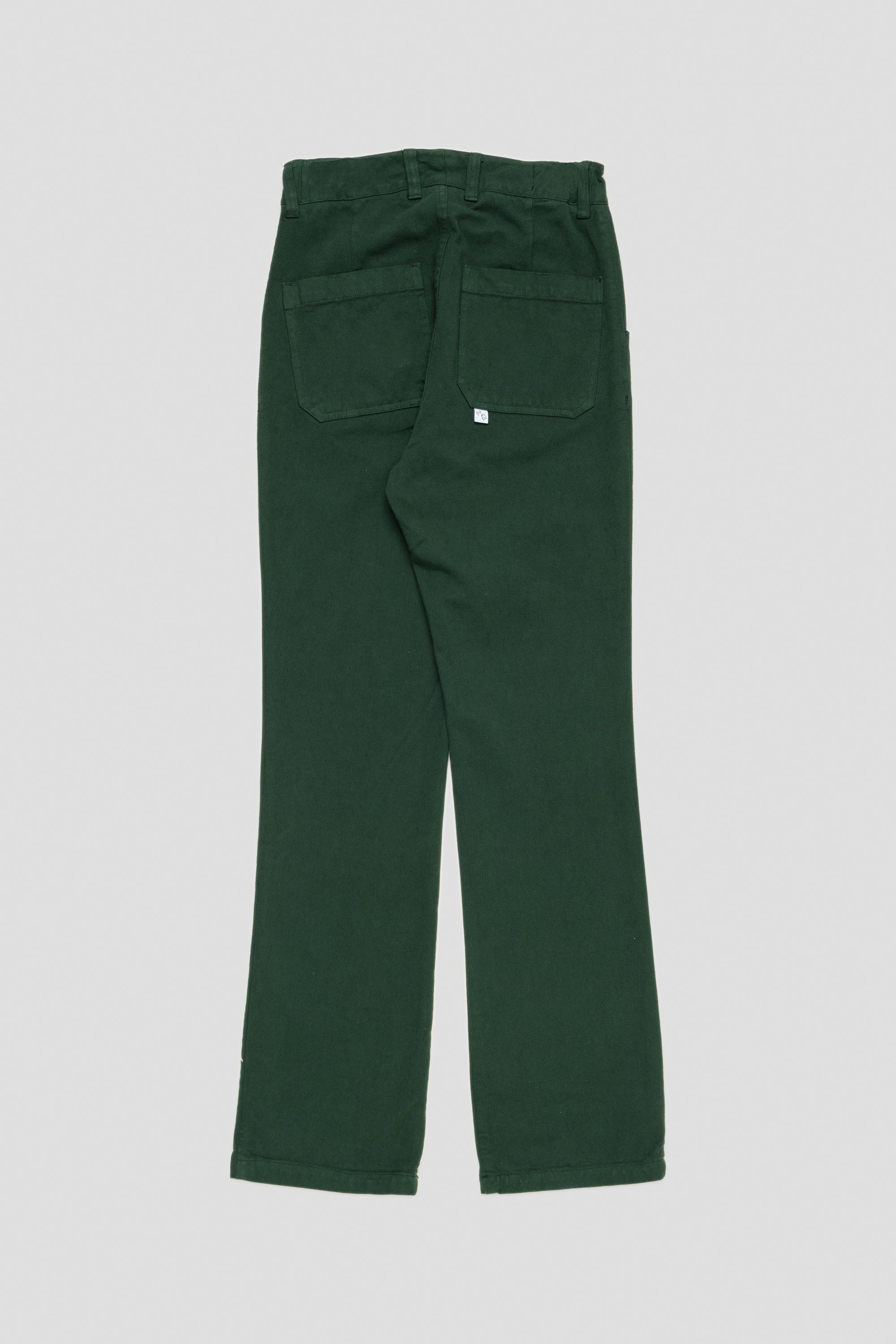 Pants Dark Green