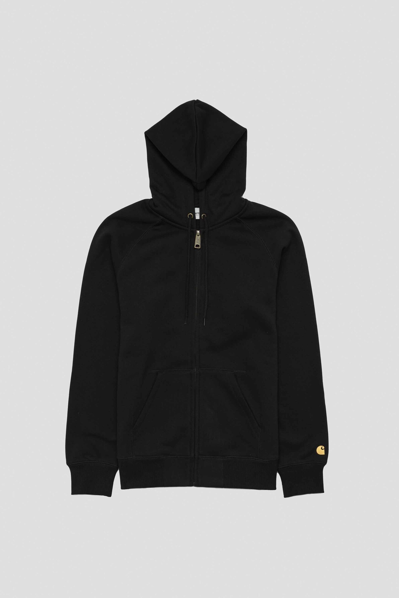 Hooded Chase Jacket Black/Gold