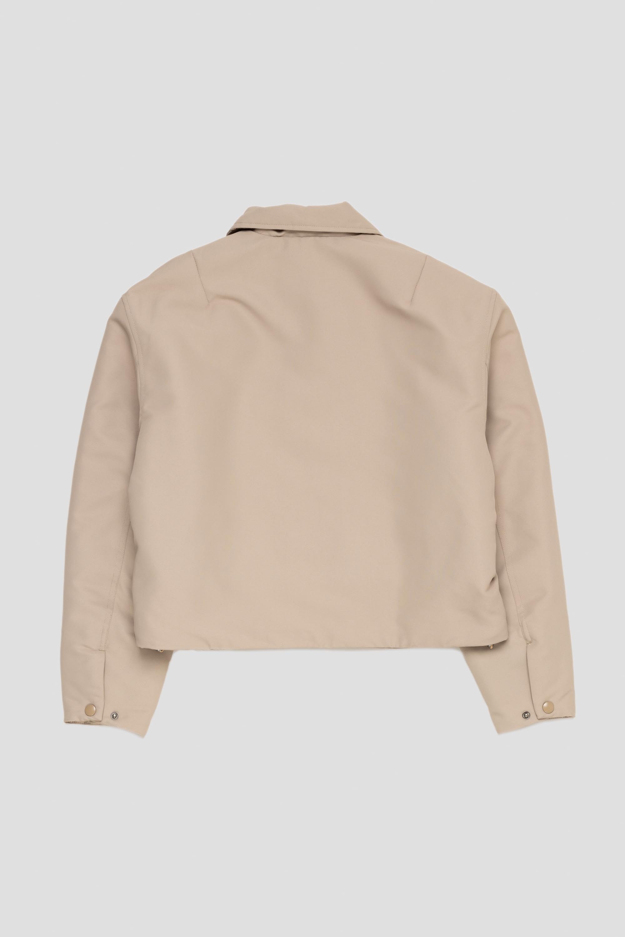 Women's Cropped Jacket Taupe