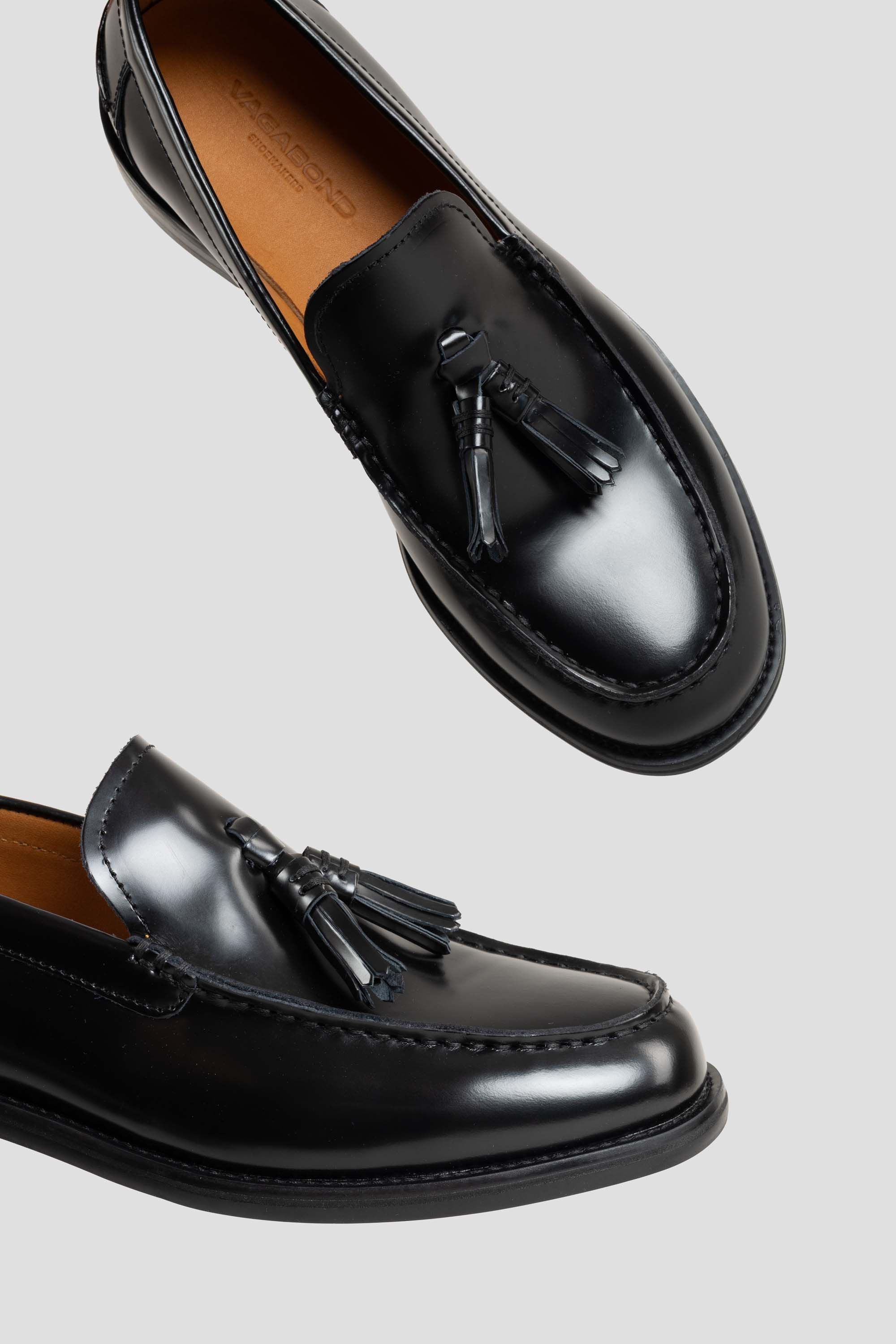 Steven Tassel Loafers Black