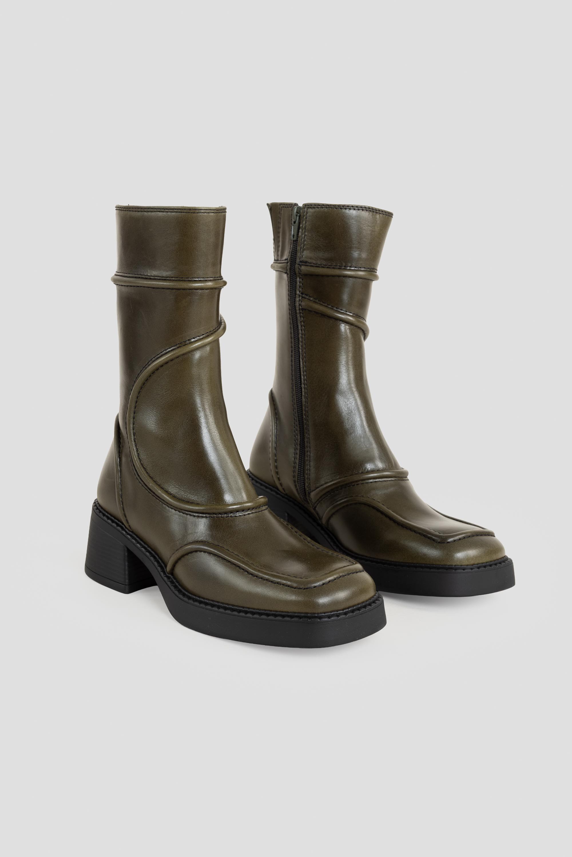 Malene Boots New Khaki