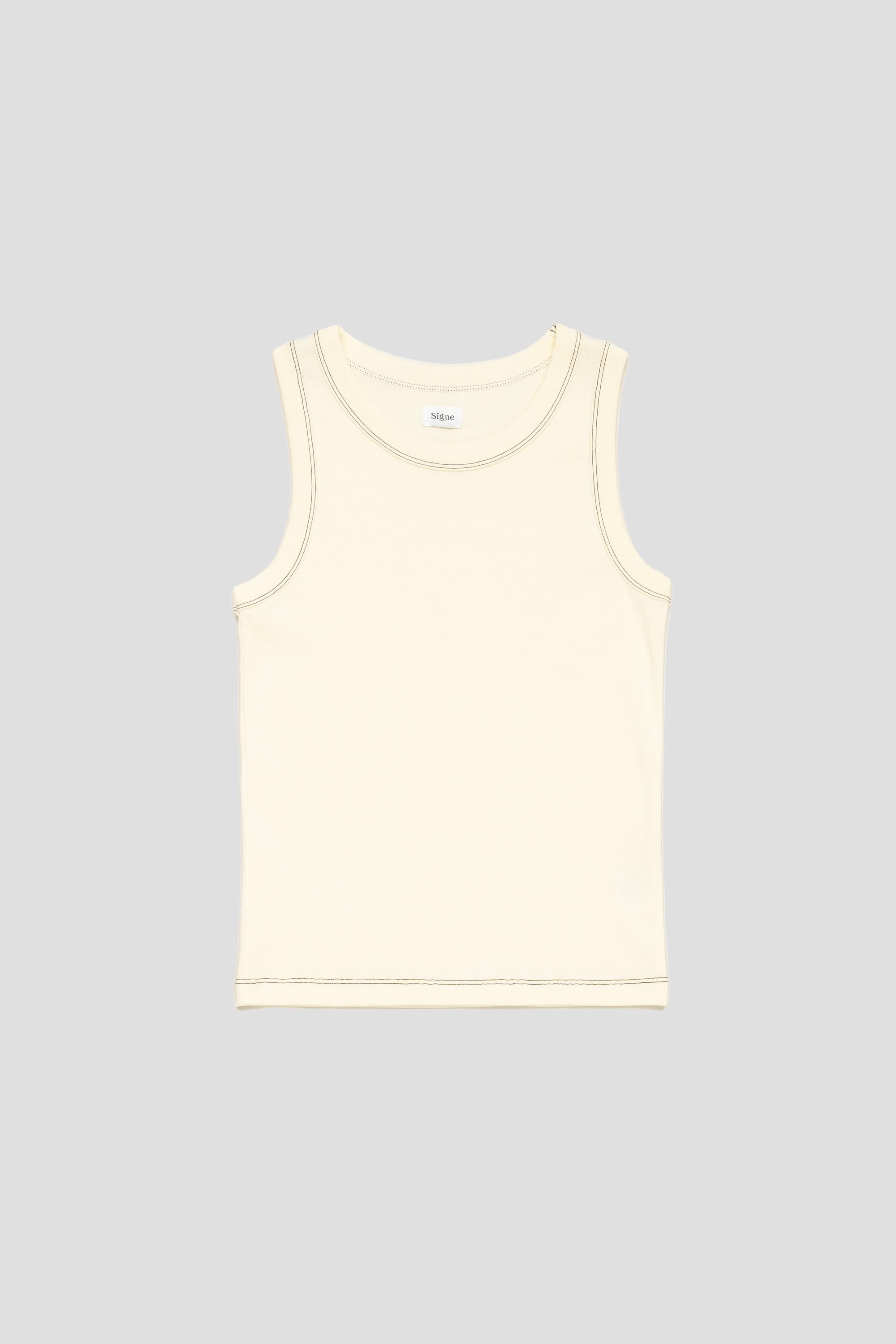 Elsa Tank Top Unbleached