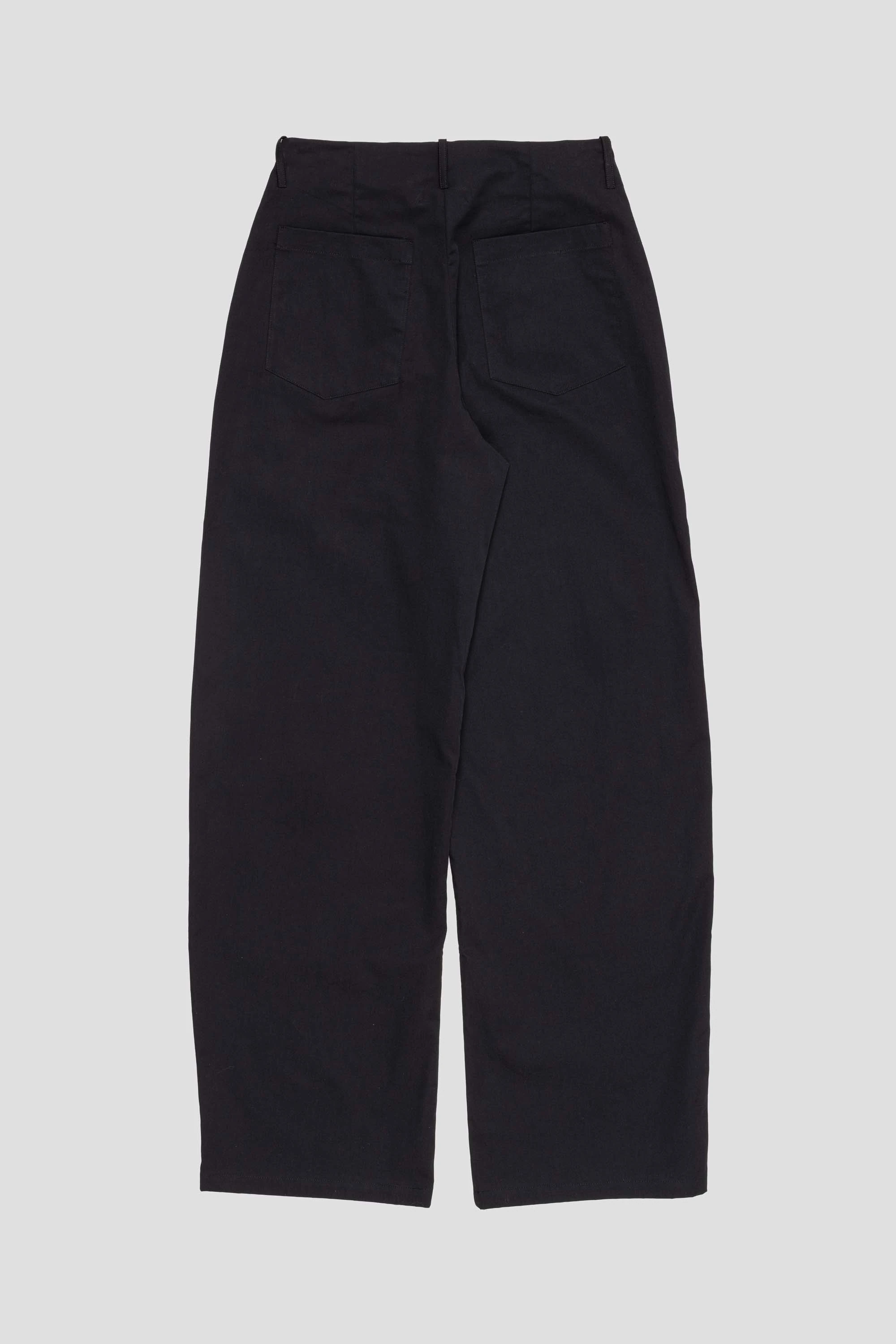 Glass Trousers Black