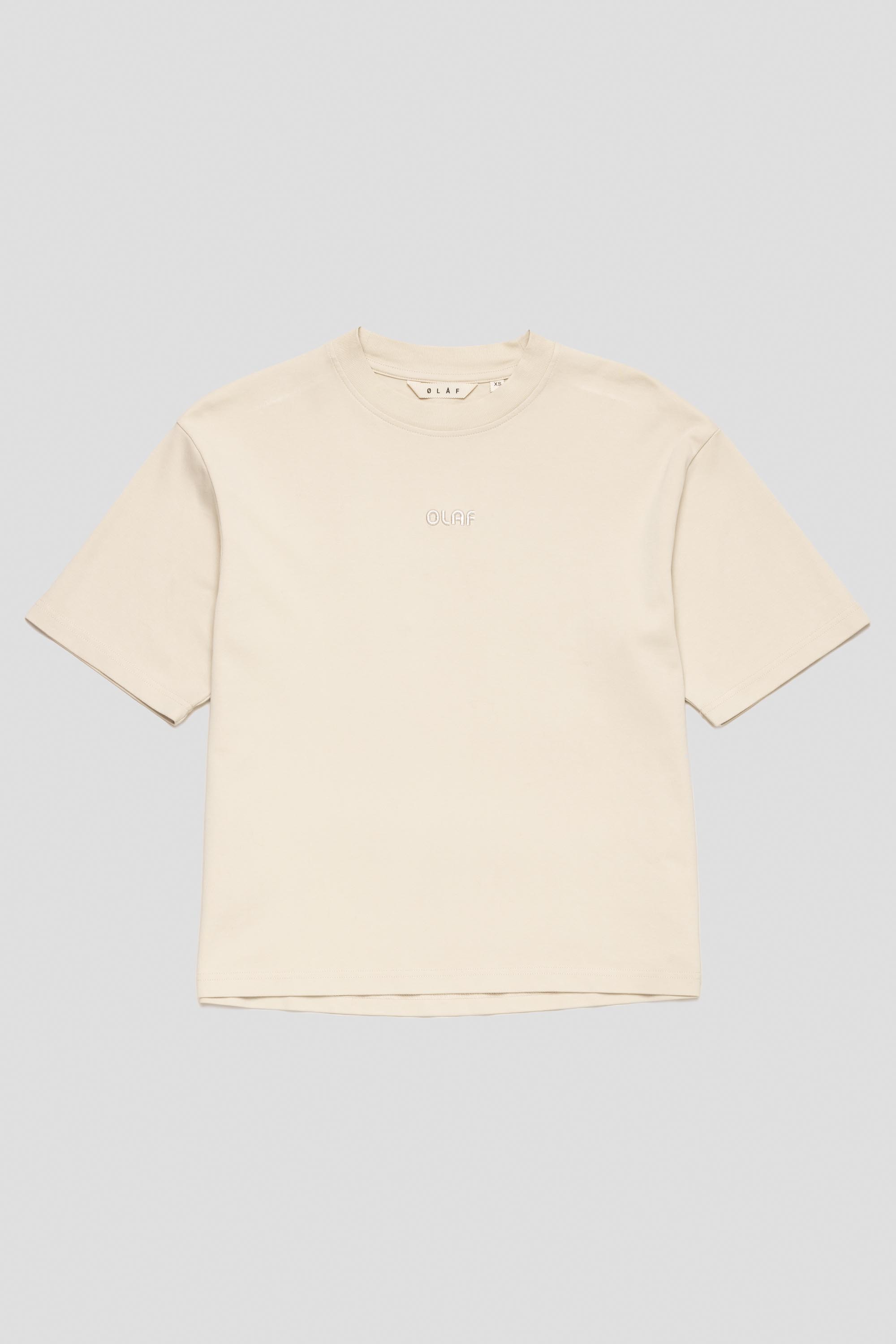 Women's Interlock Boxy Tee Cement