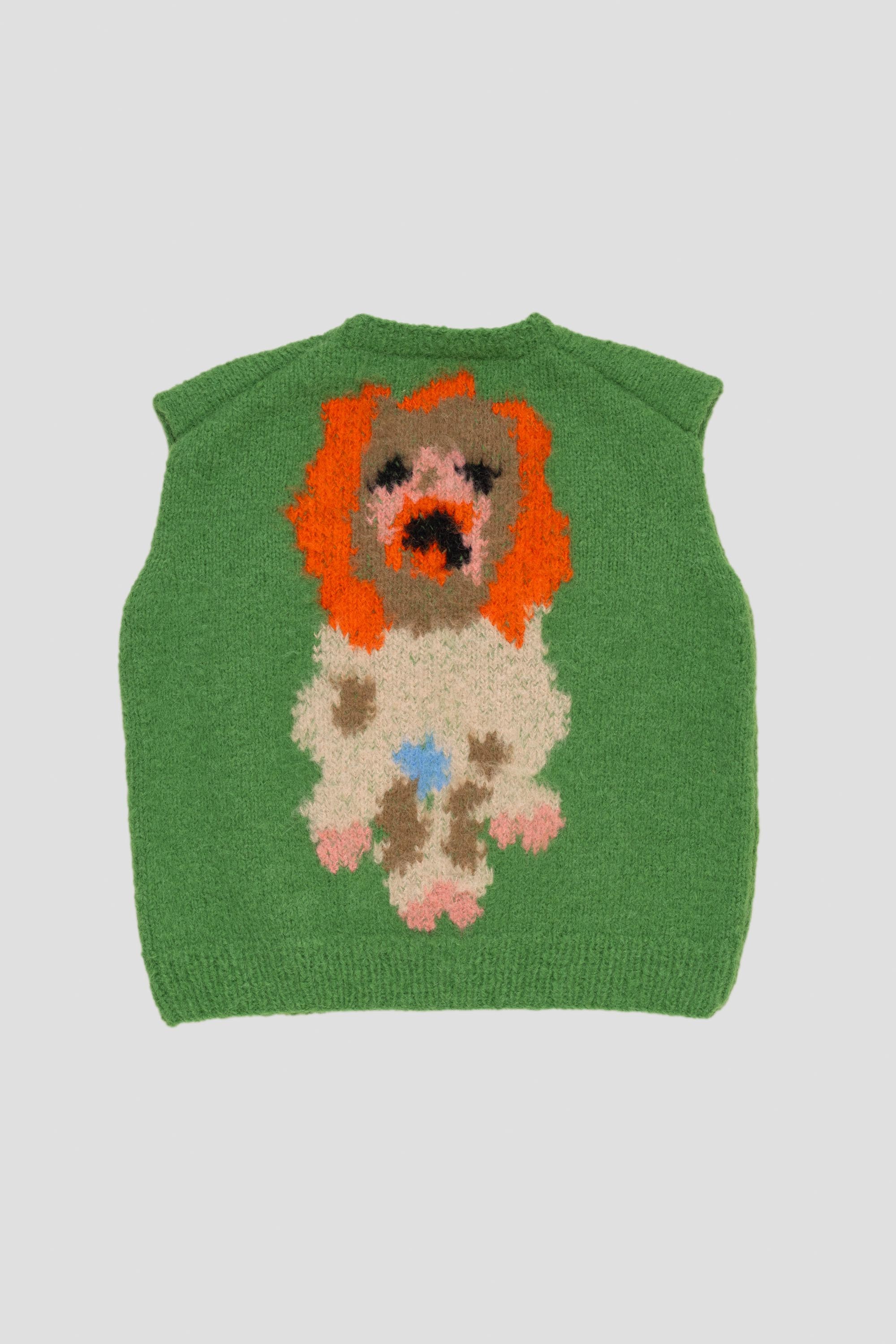 Wolf Dog Knit Green