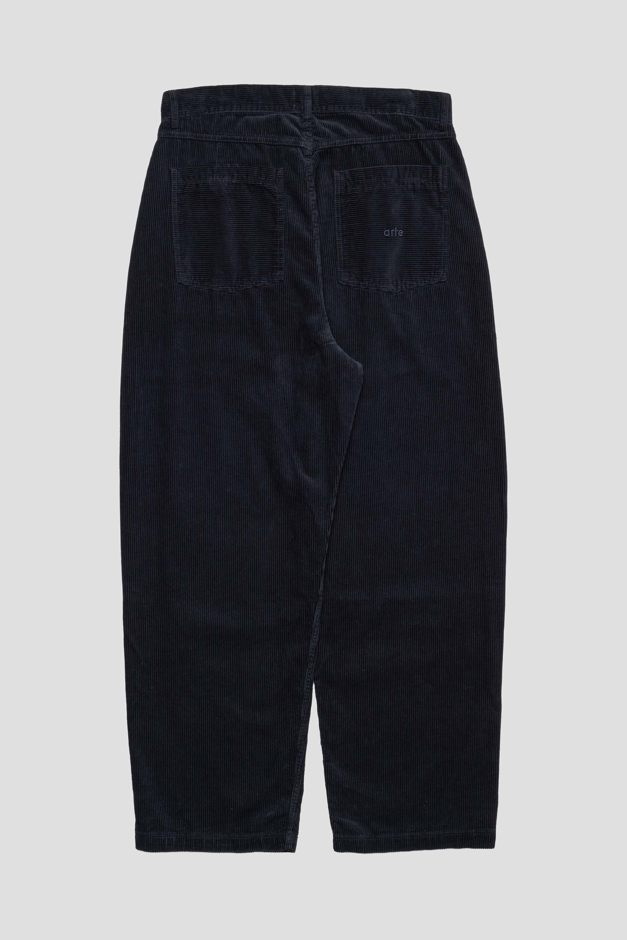 Corduroy Pants Black