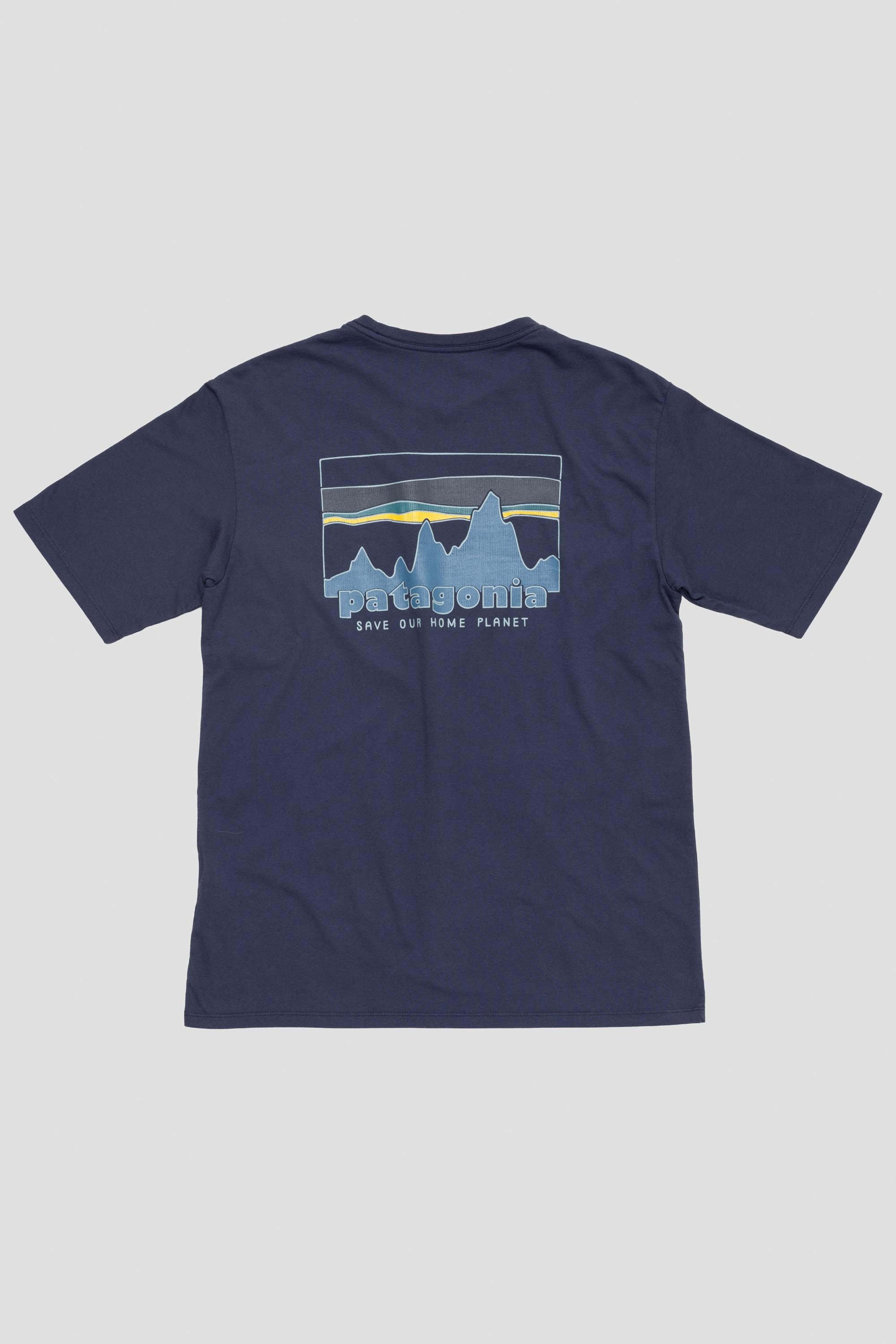 '73 Skyline Organic T-Shirt New Navy