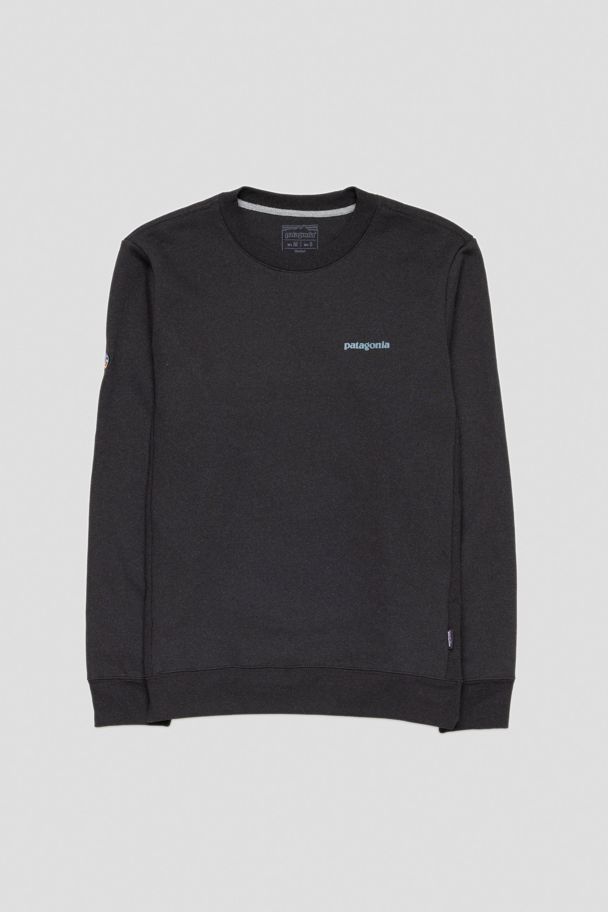 Fitz Roy Icon Uprisal Crew Sweat Ink Black