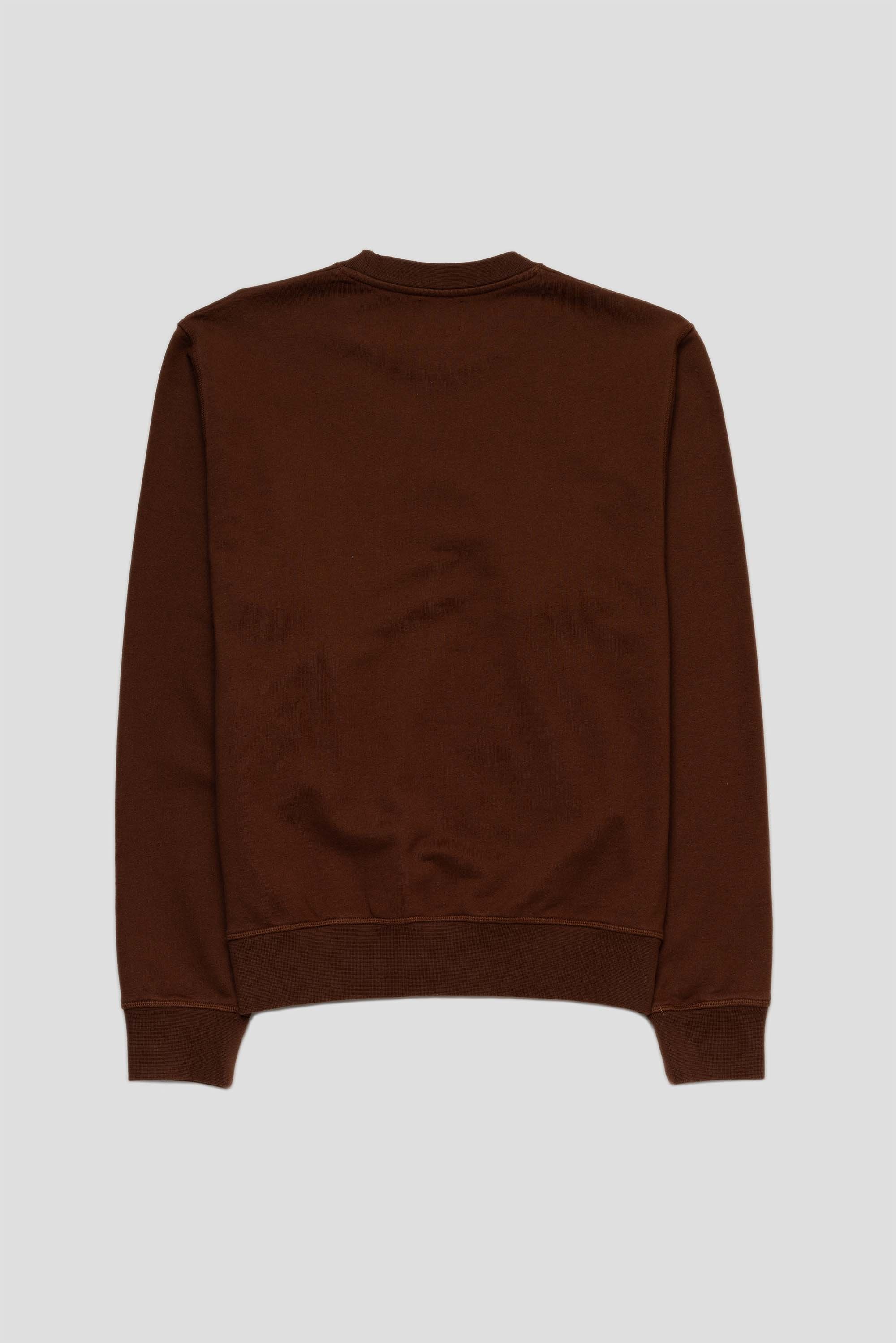 Heart Flower Crewneck Brown