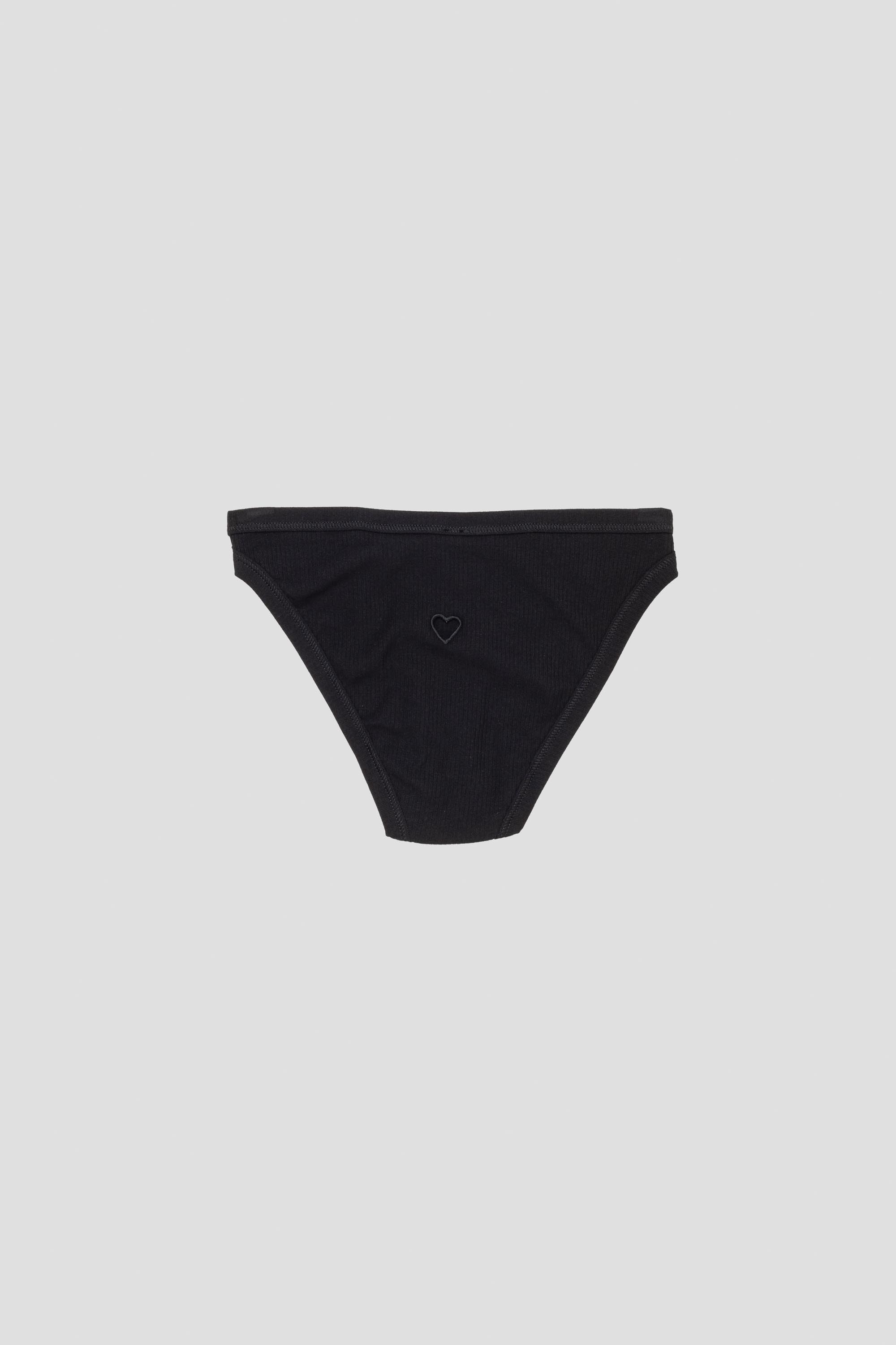 Heart Bell Pants Black