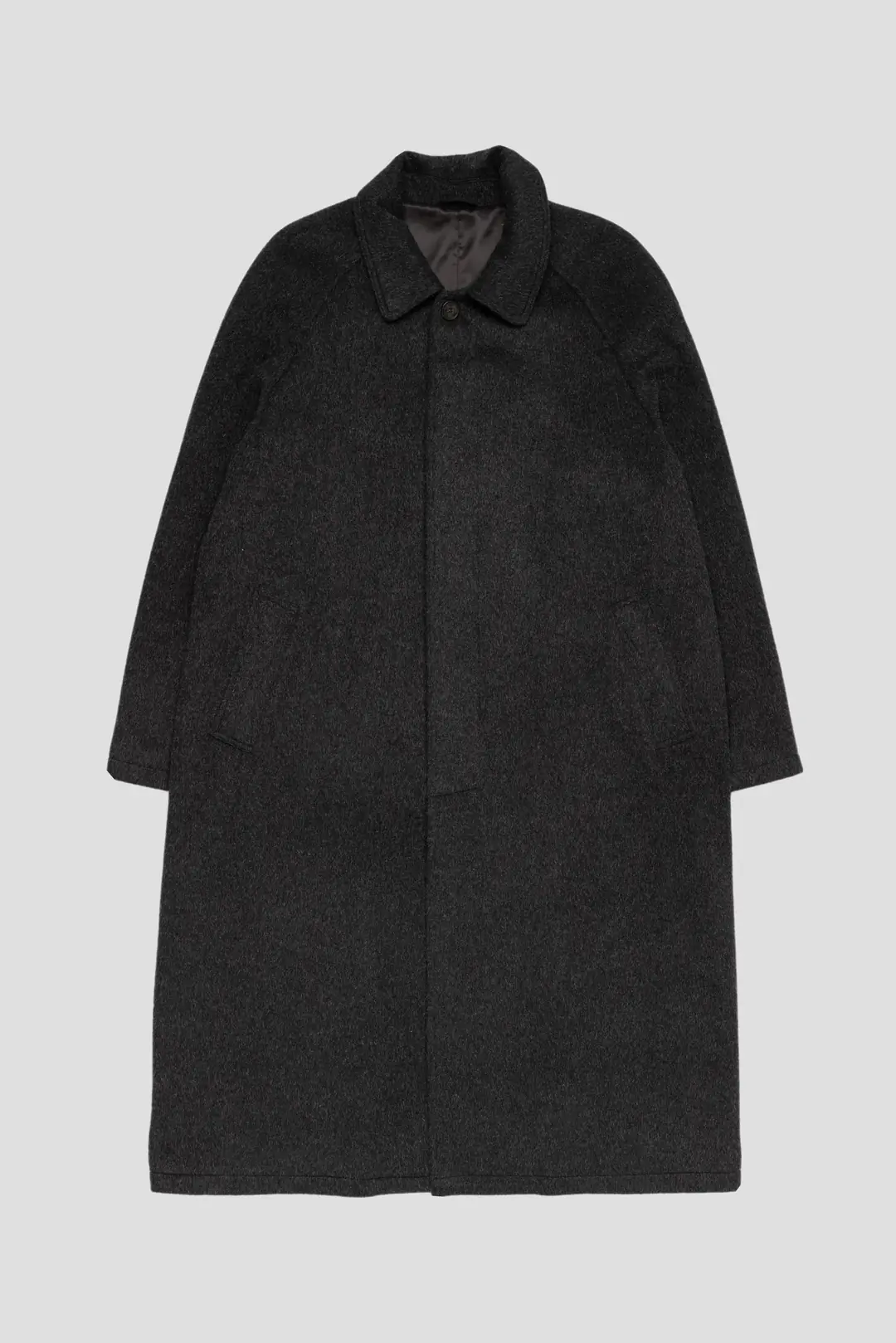 mfpen Installation Coat Grey Mohair Wool | Shelter