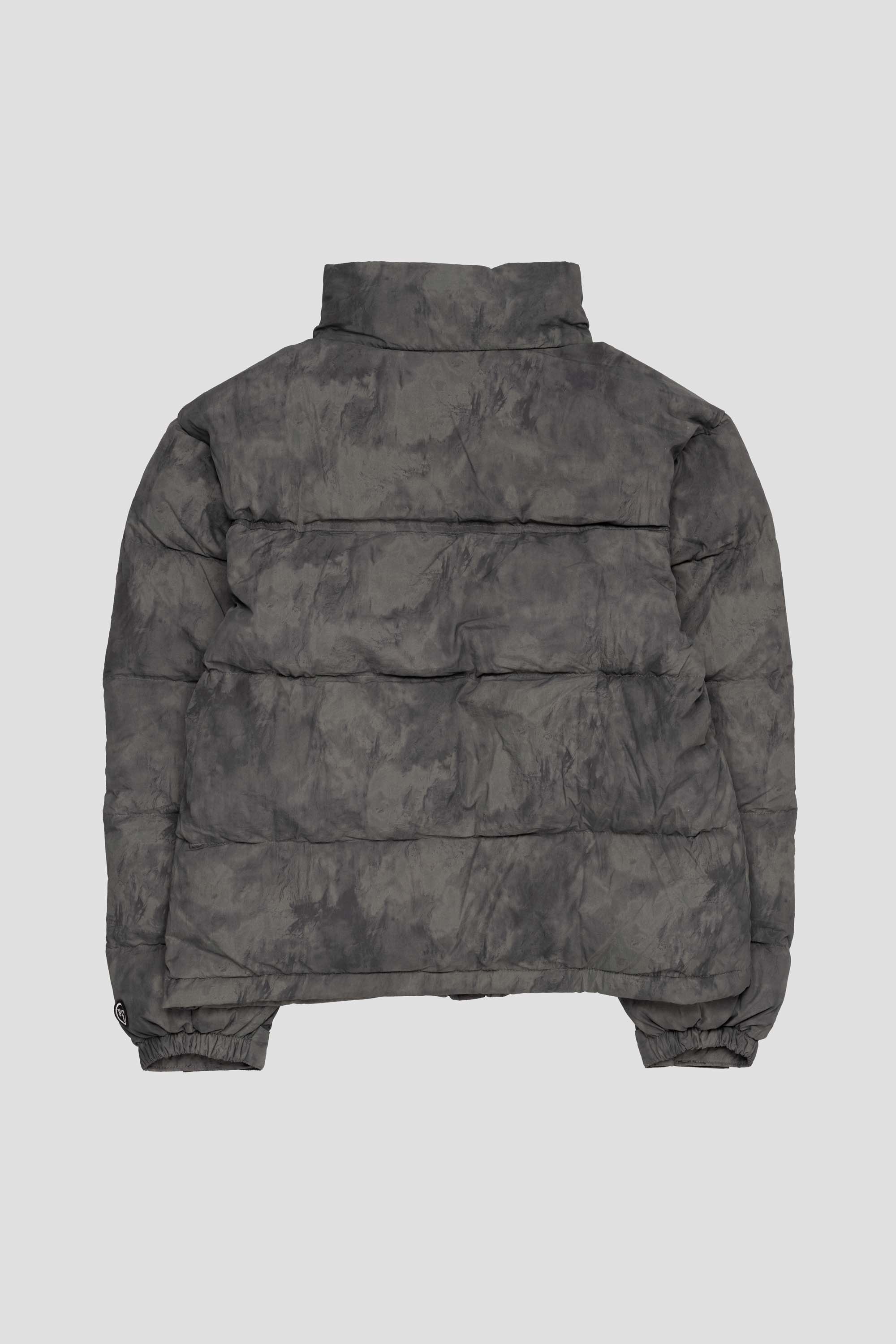 2-Tone Puffer Jacket Olive Night