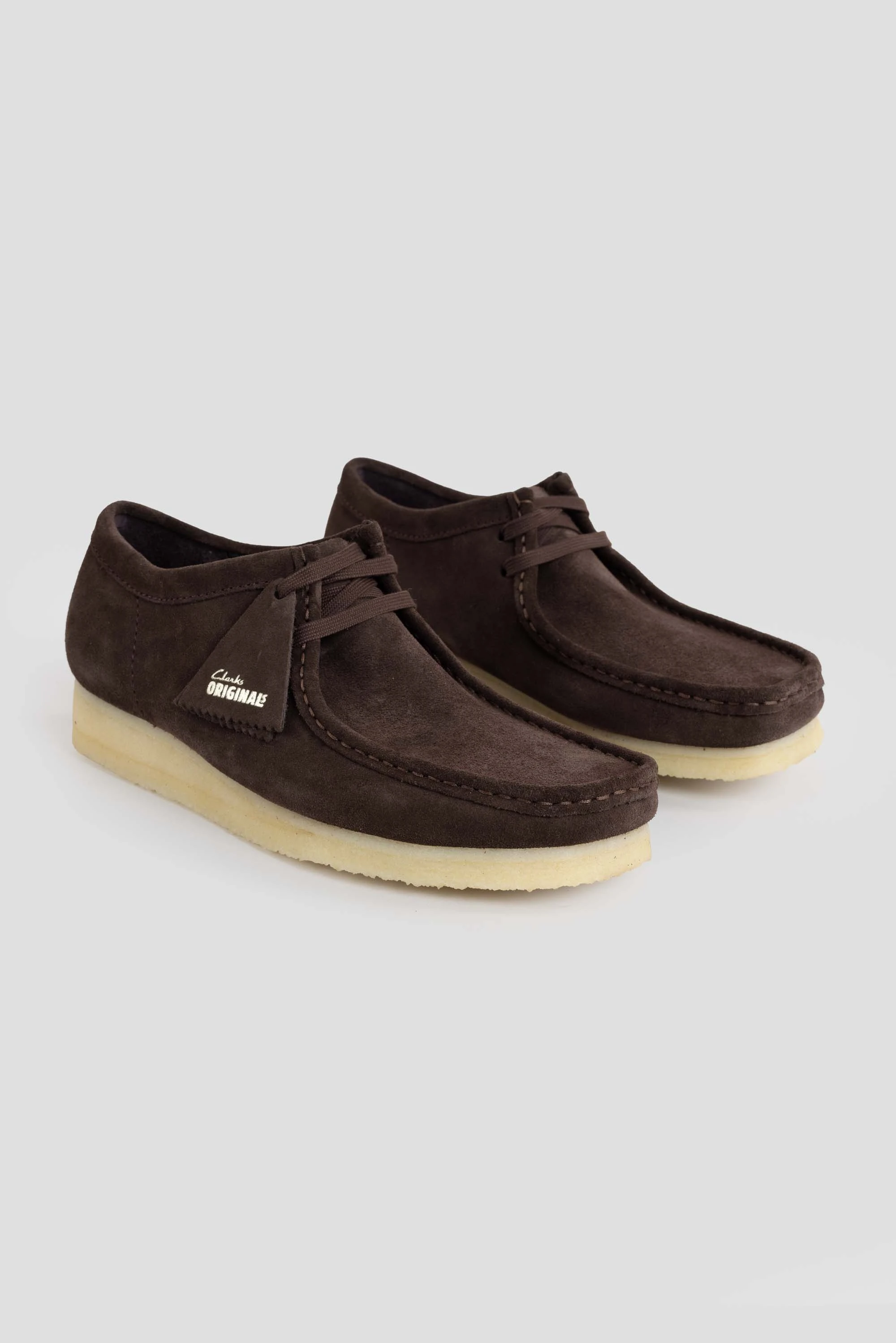 Wallabee Dark Brown Suede