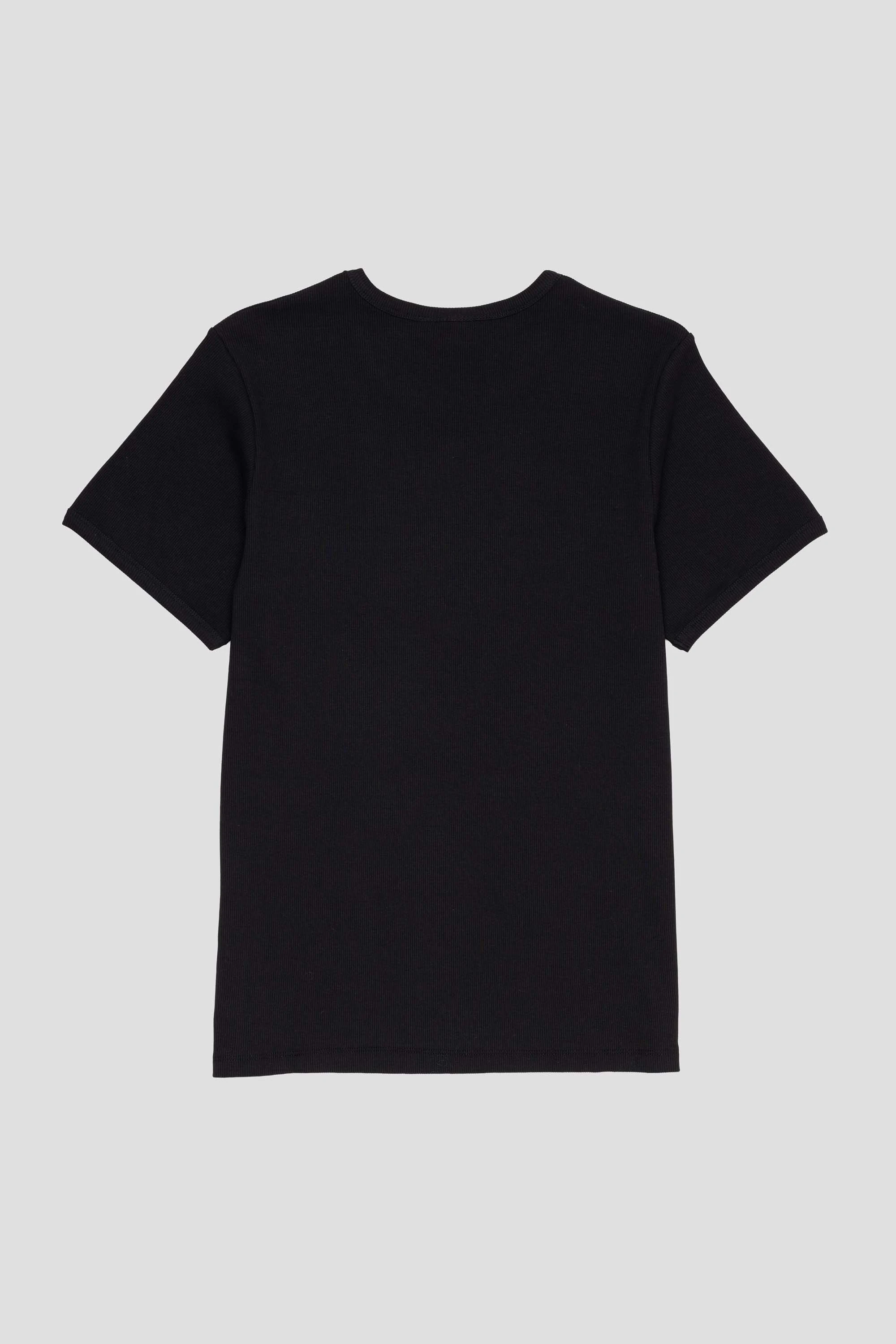 Ringer T-Shirt Black