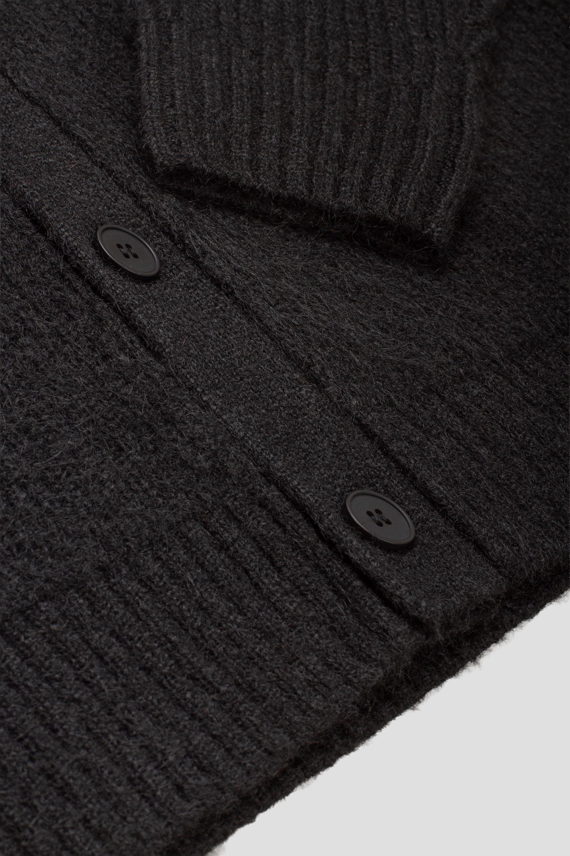 Signature Knitted Cardigan Black