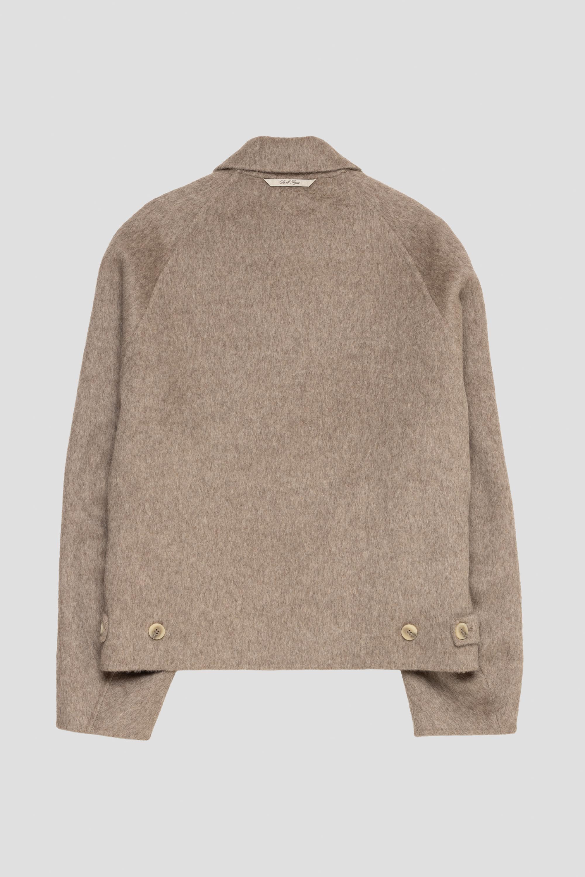 Darted Wool Jacket Sand