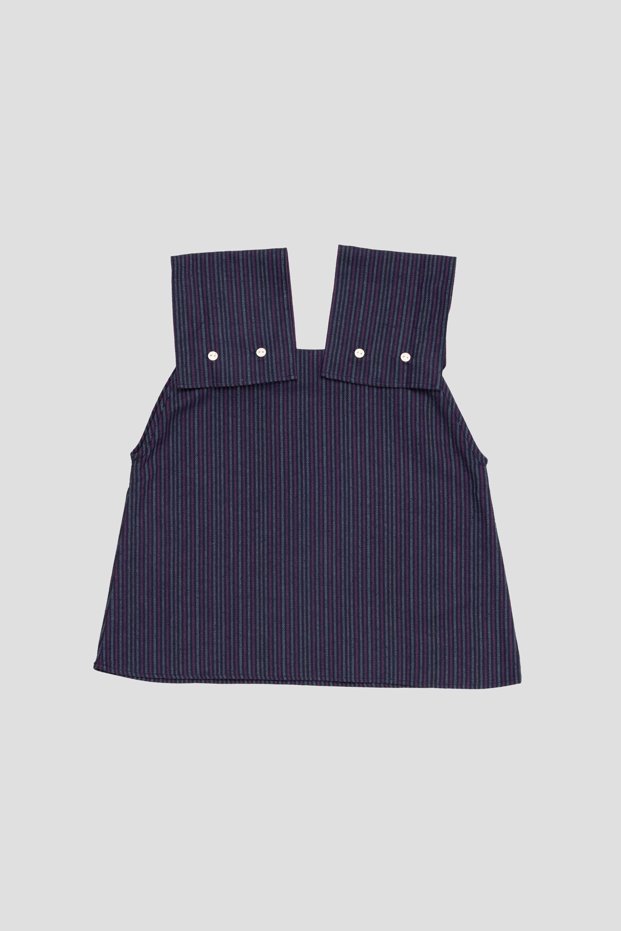 Manhattan Top Purple Stripe