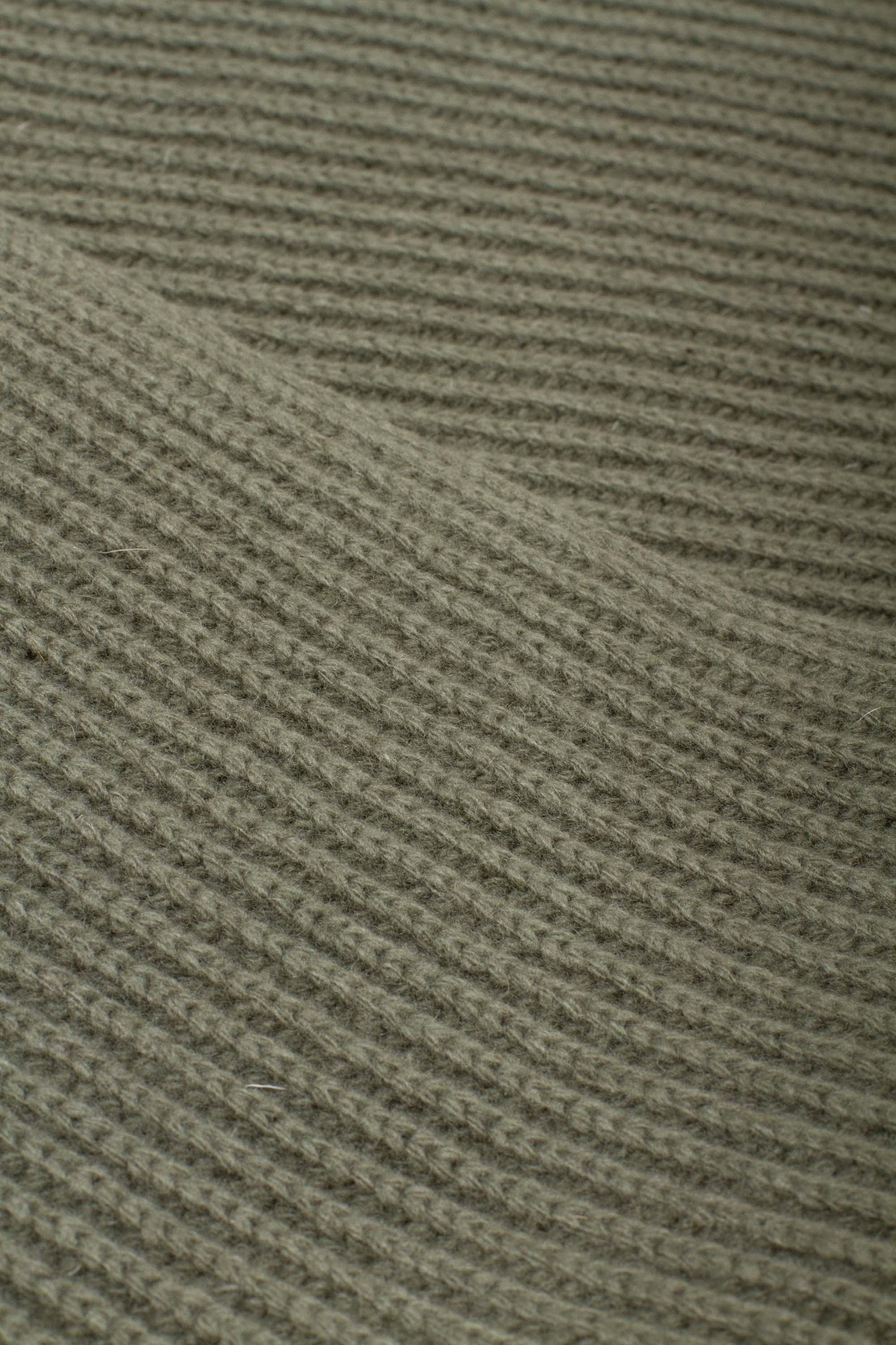 Label Scarf Dark Green