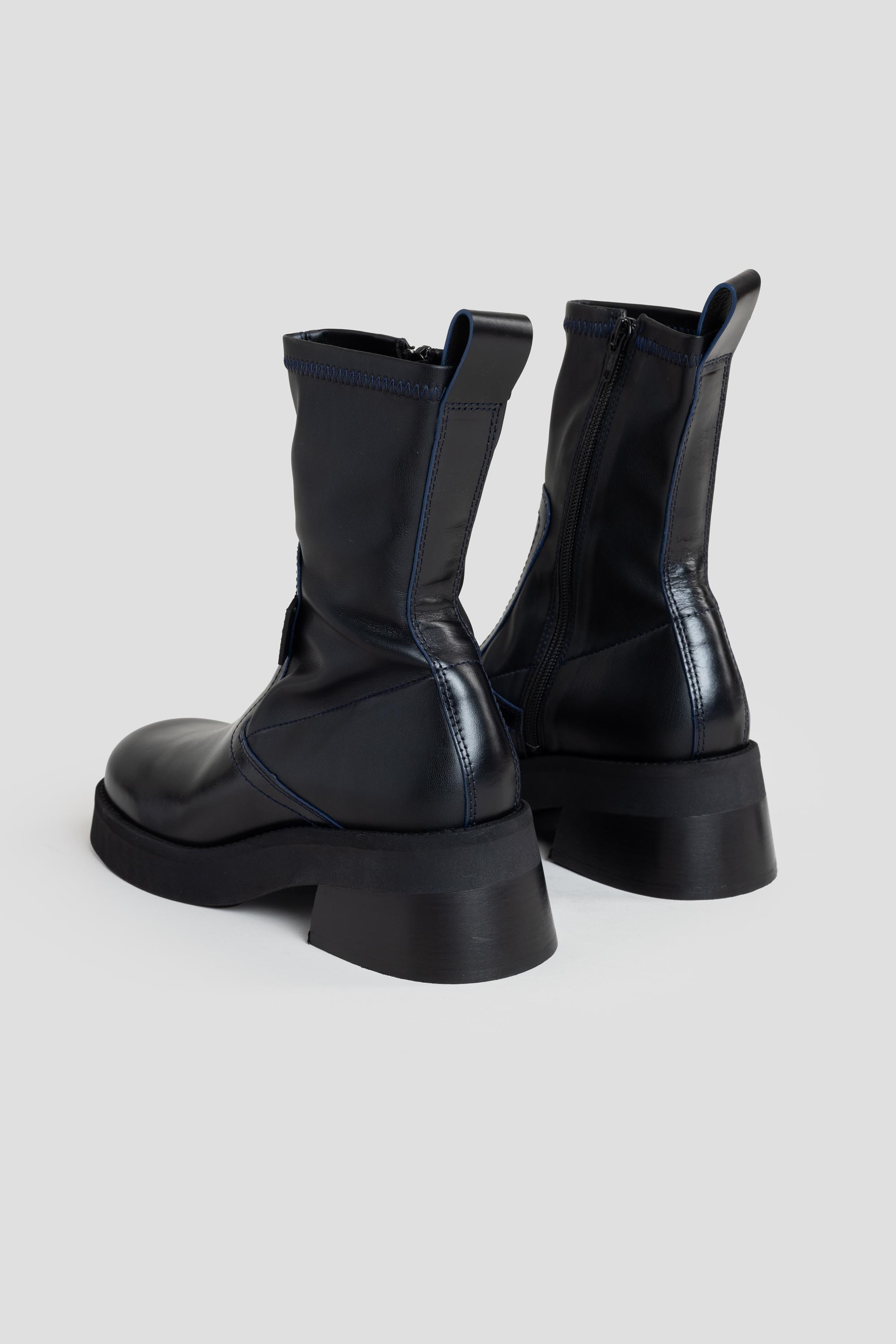 Oliana Boots Black/Blue