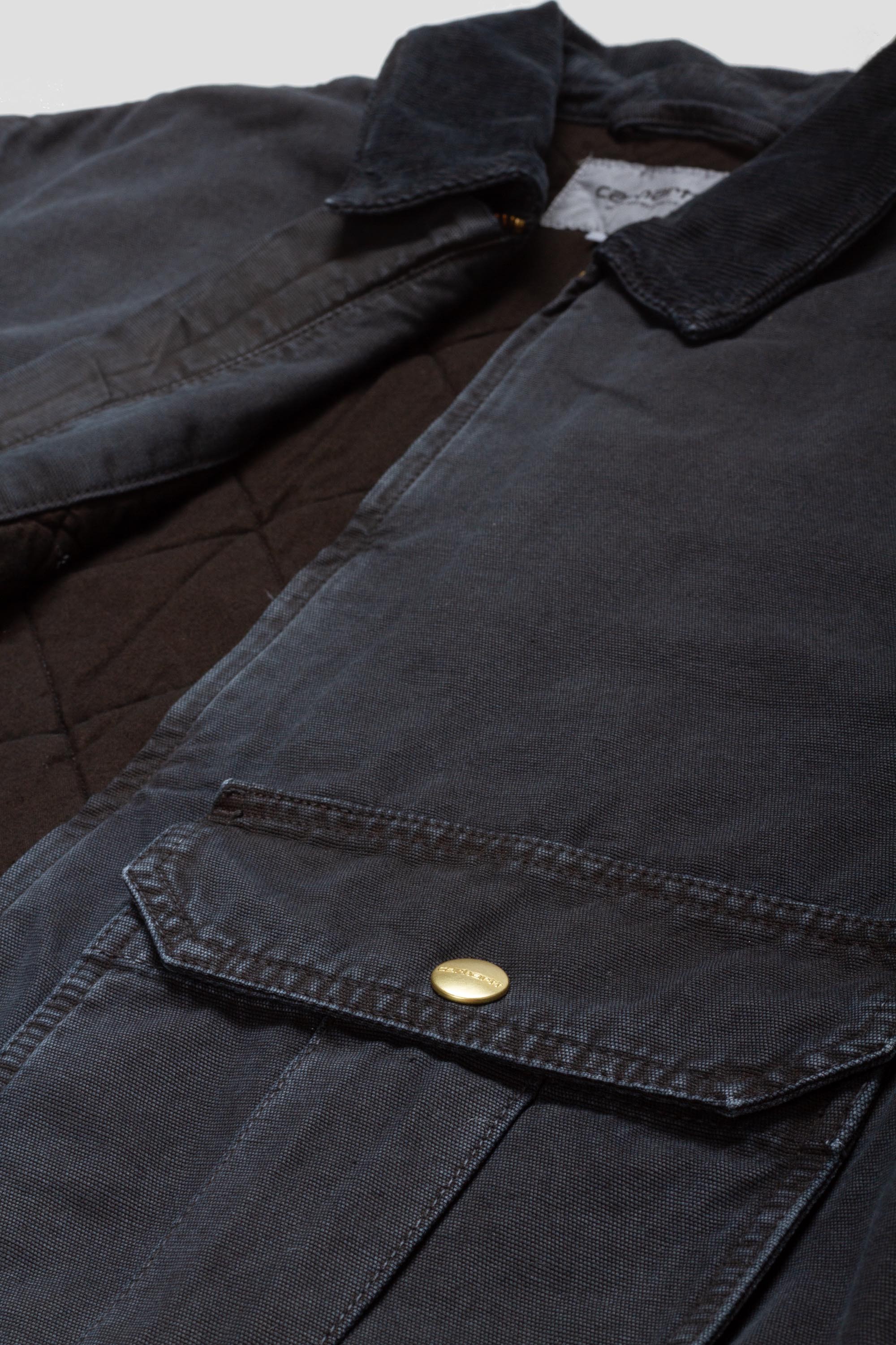 Stanton Jacket Black Stone Dyed