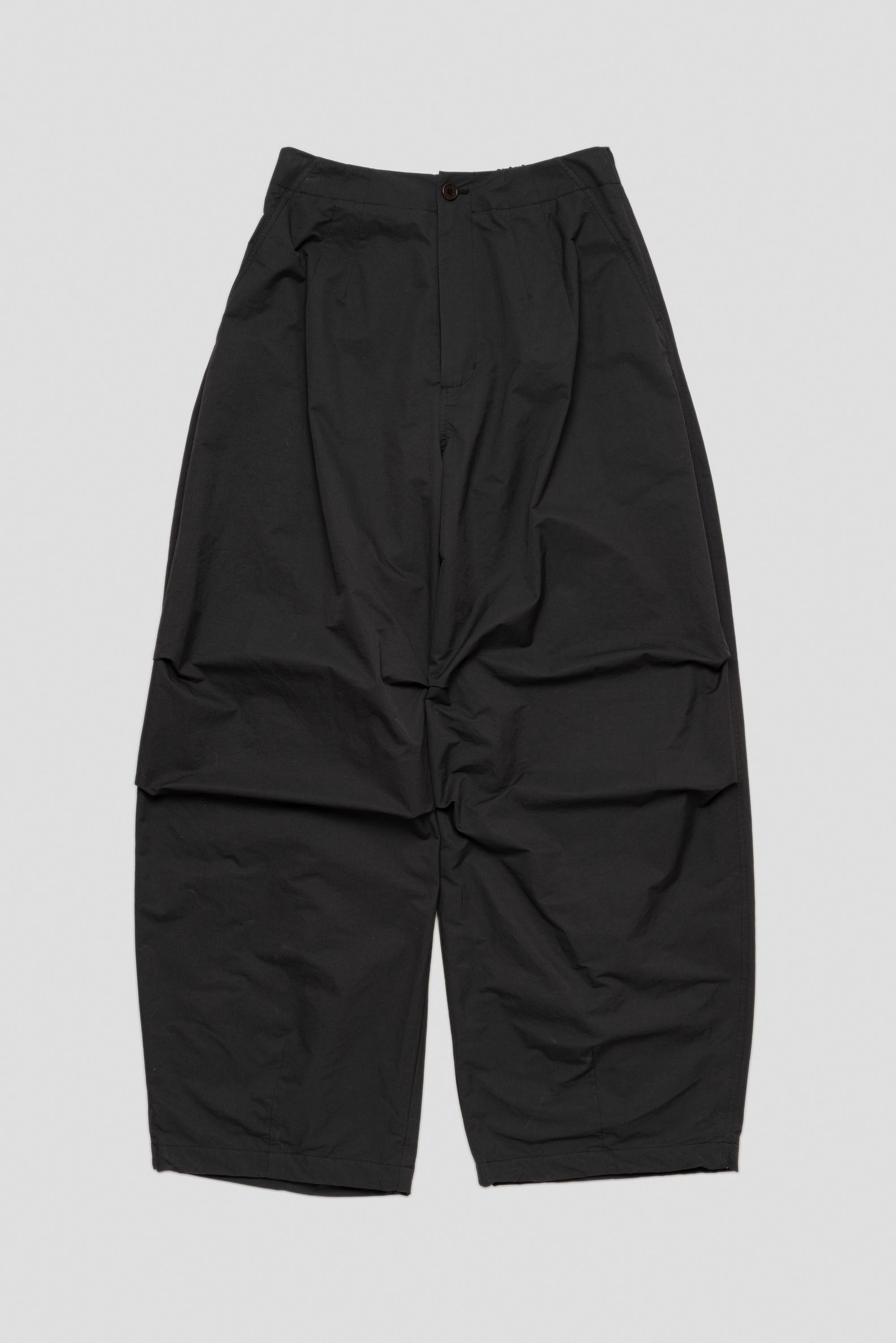 Mens Cotton Nylon Fatigue Pants Black