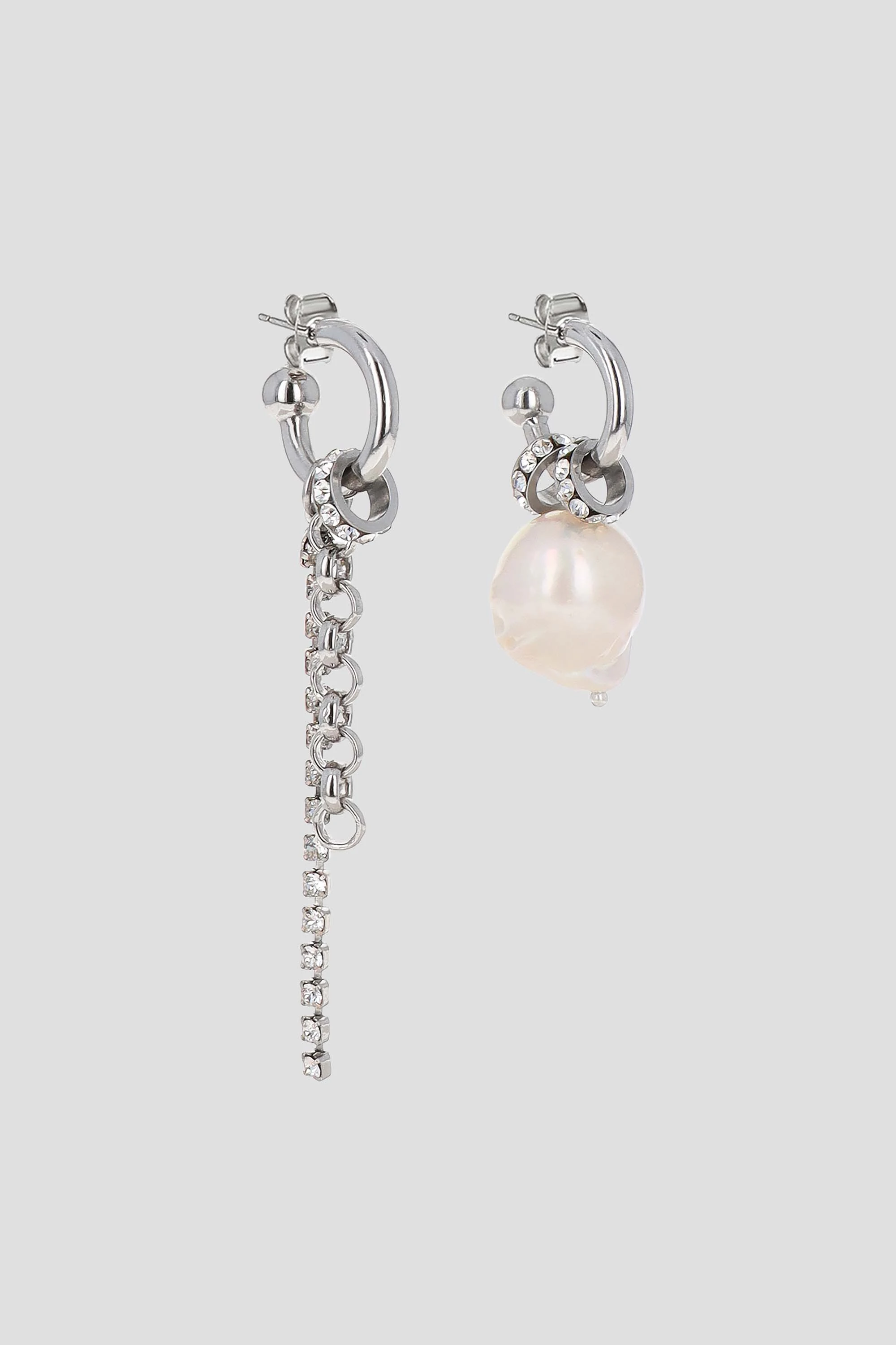 Luis Earrings Palladium