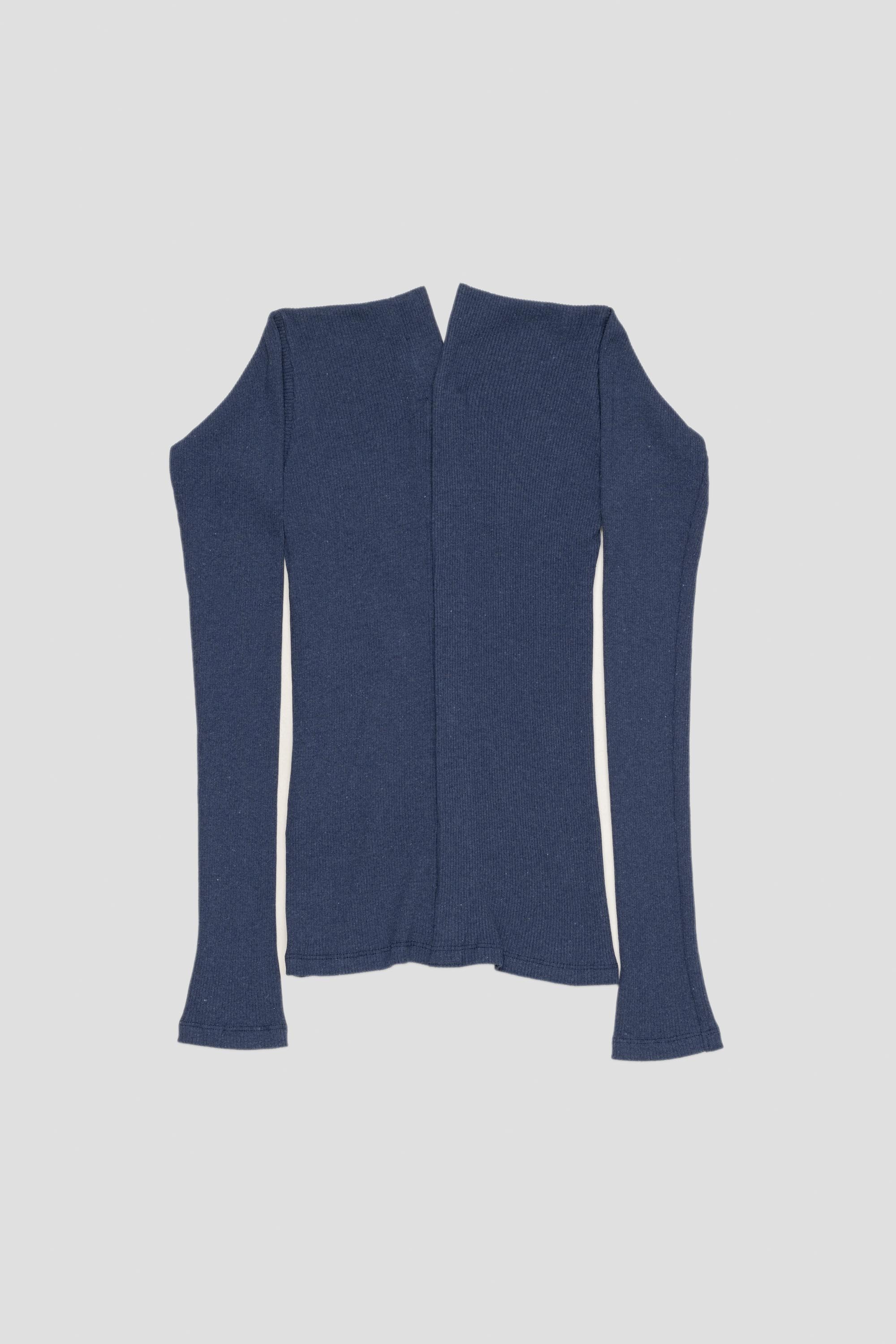 Tav Cardigan Snaps Ampera Blue