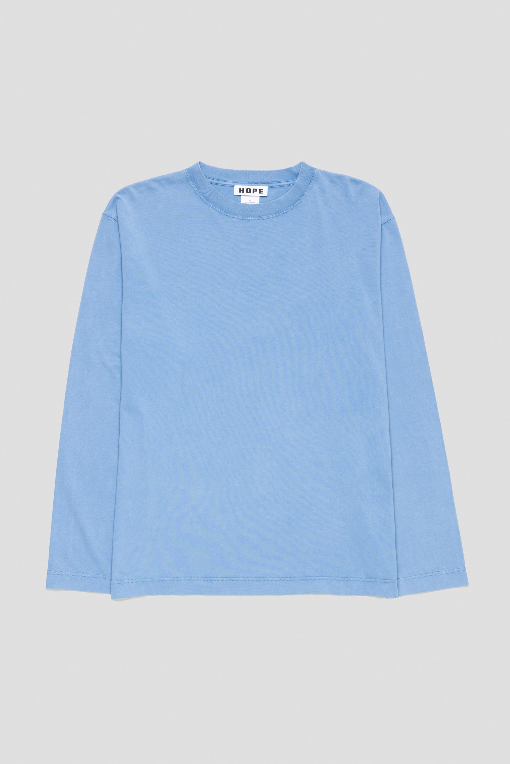 Flame Clean LS Tee Washed Blue