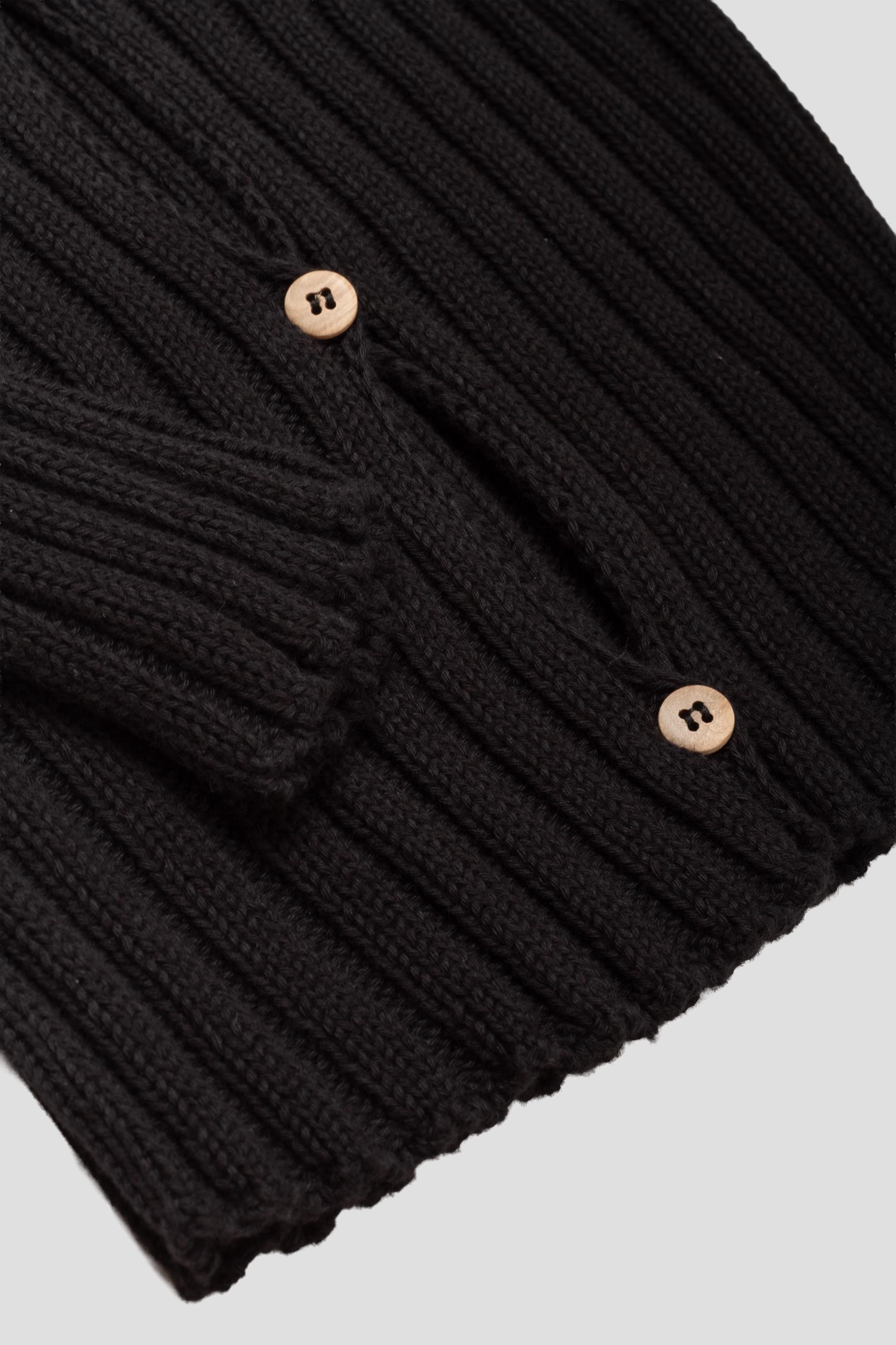 Macau Cardigan Black