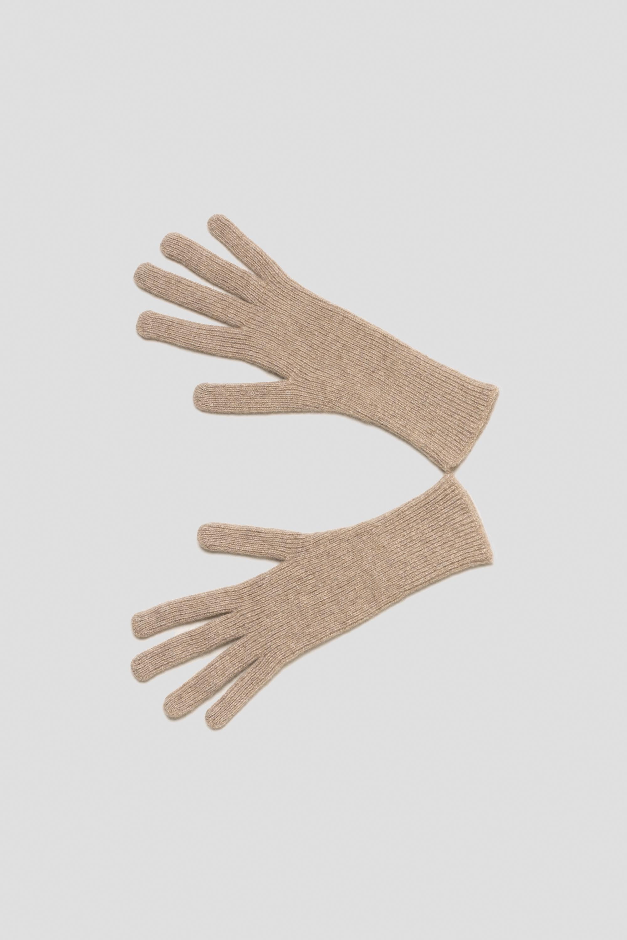 Ribbed Gloves Stoppa Brown