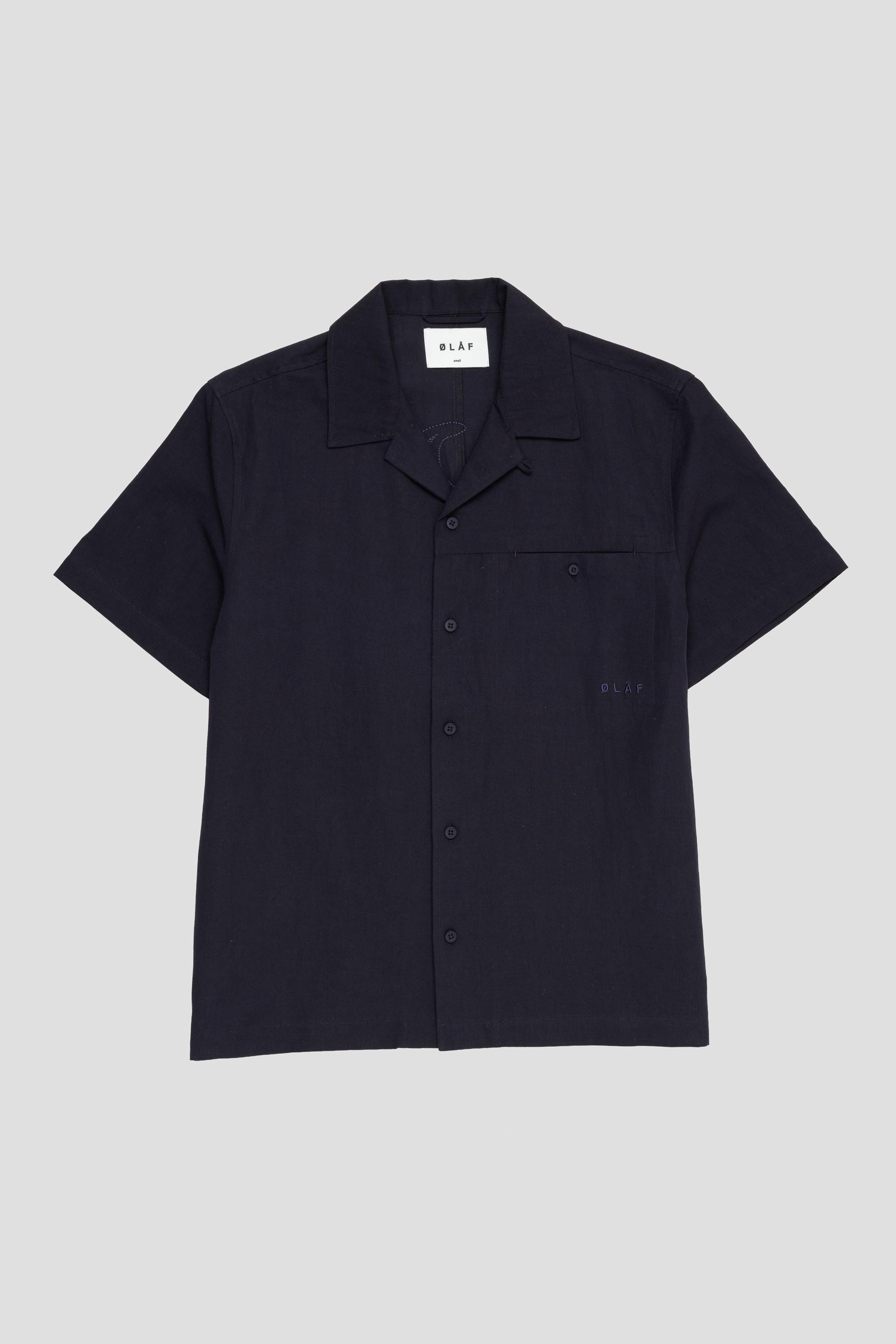 Sun Linen Shirt Navy