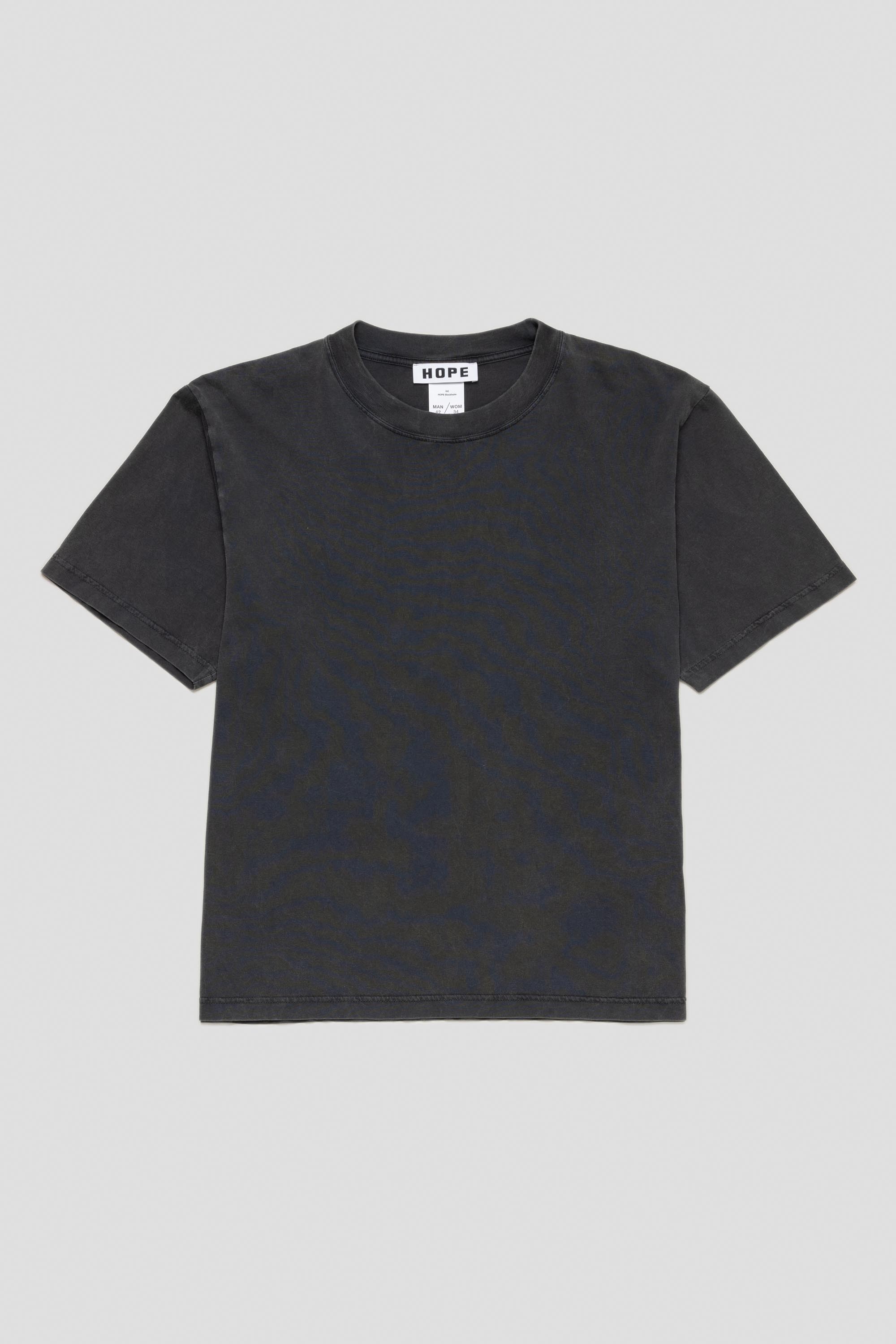 Boxy Tee Washed Black