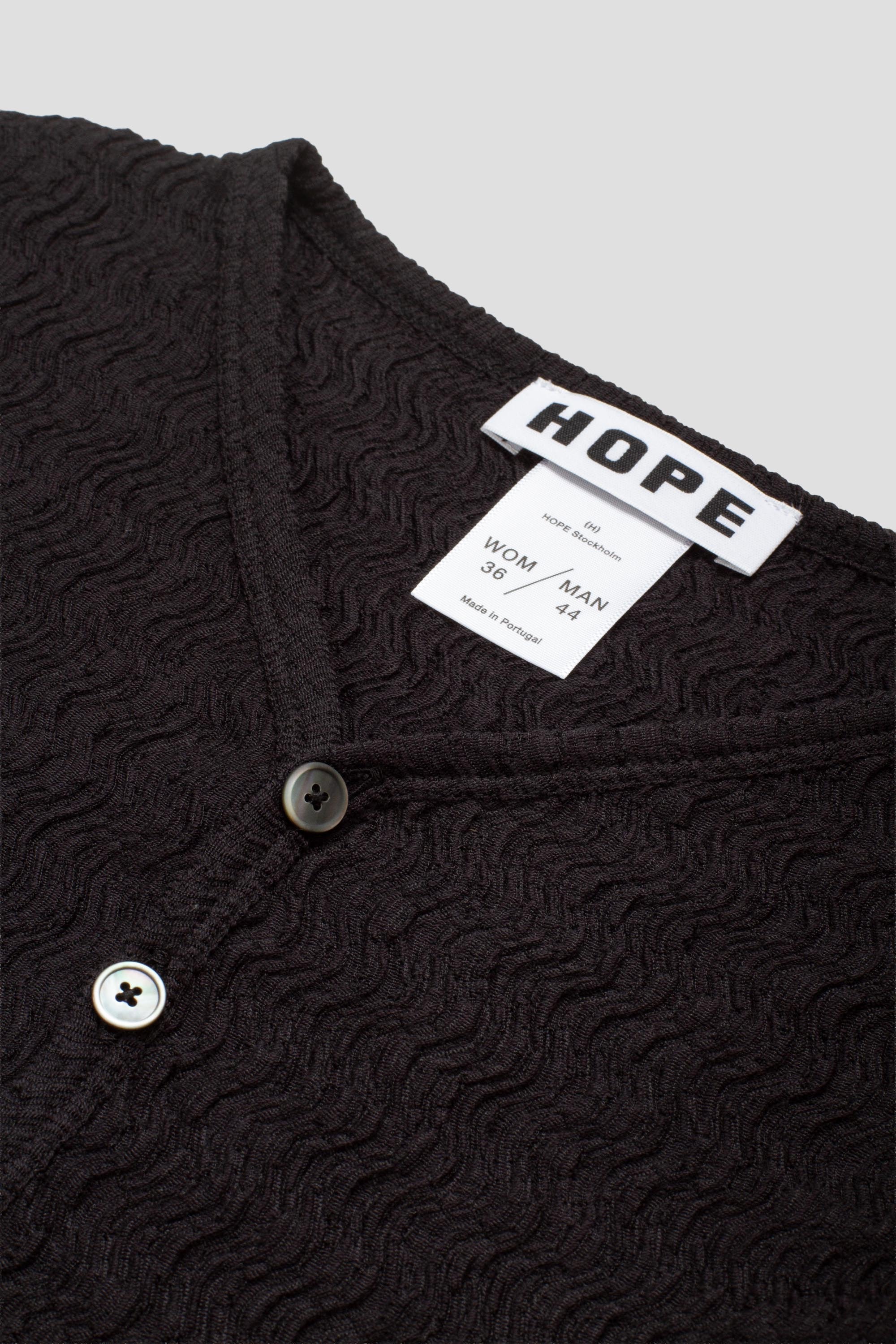 Paddock Jersey Black Wavey