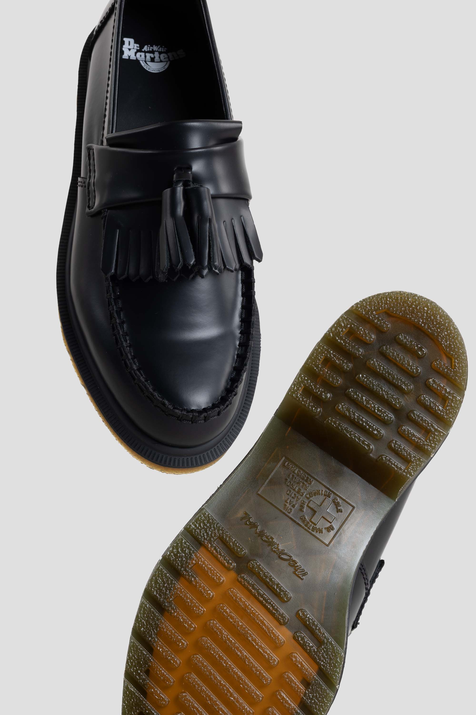 Adrian Polished Smooth Black