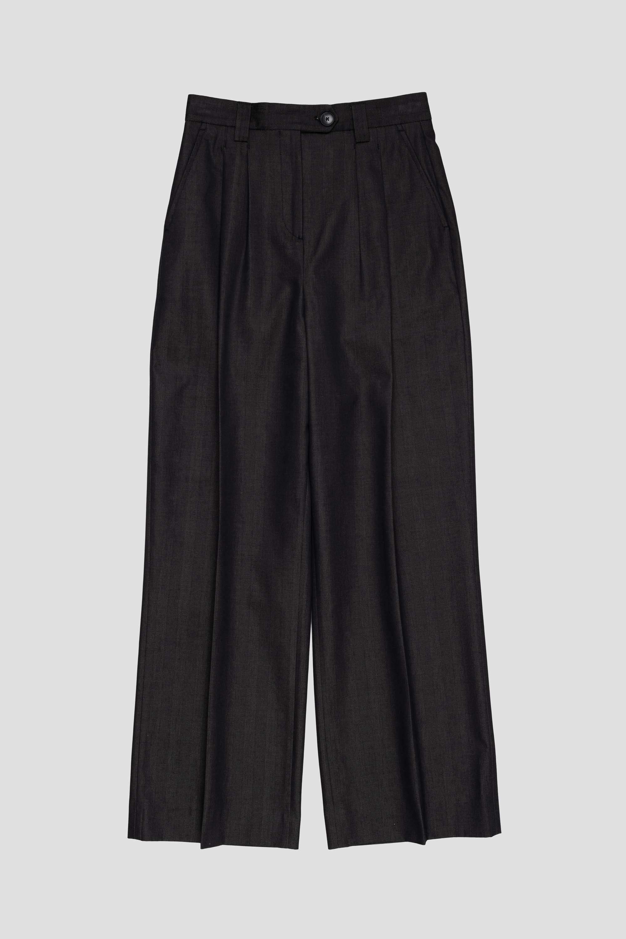 Women's Favorite Trousers Black Solaro Herringbone