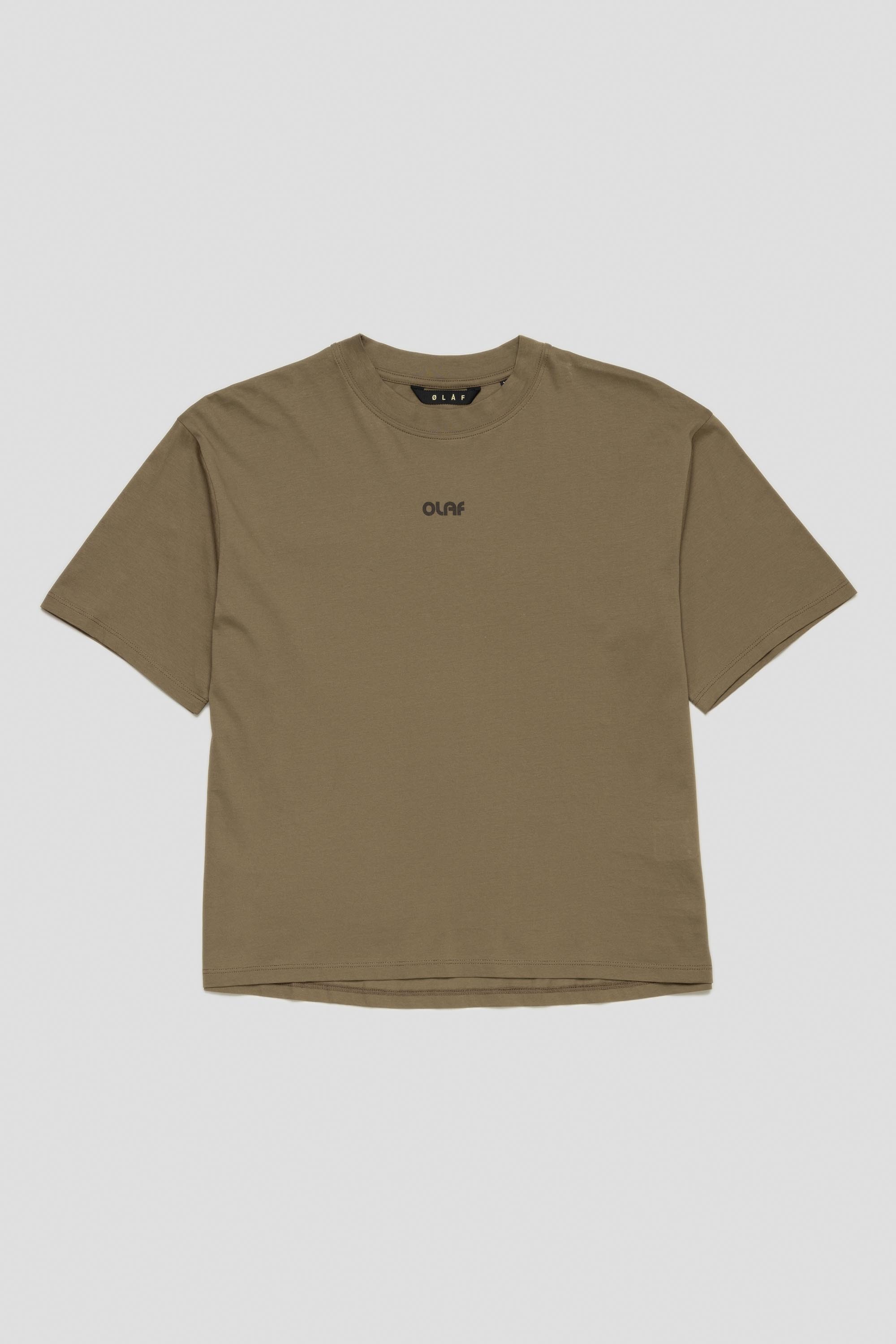 Women's Sheer Boxy Tee Brown