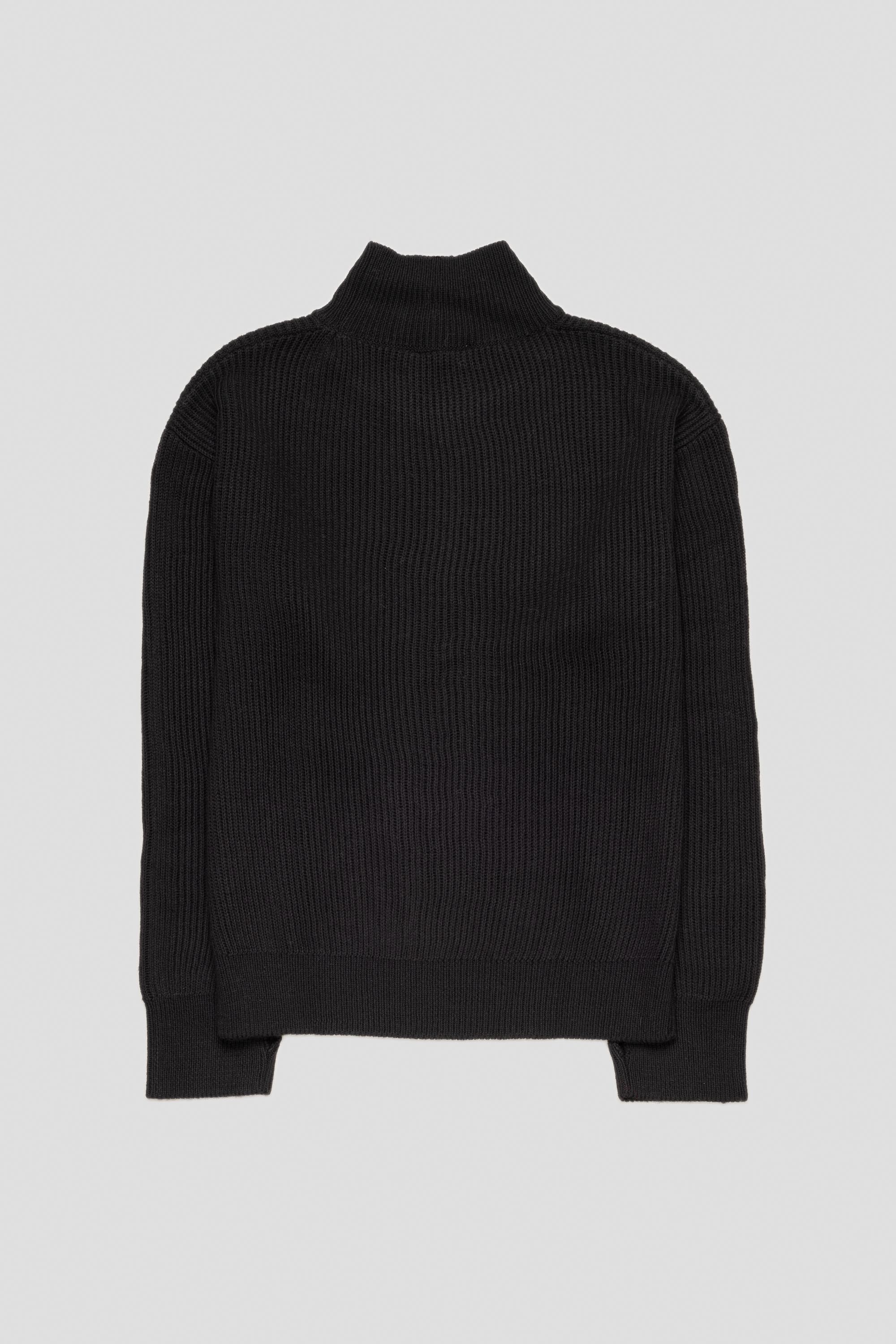 Turtleneck Pullover Black