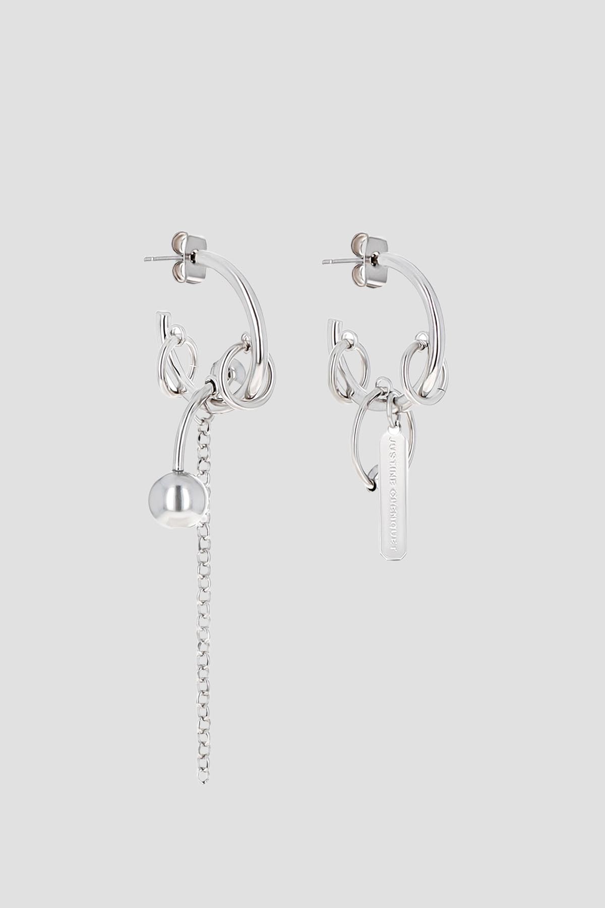 Evie Earrings Palladium