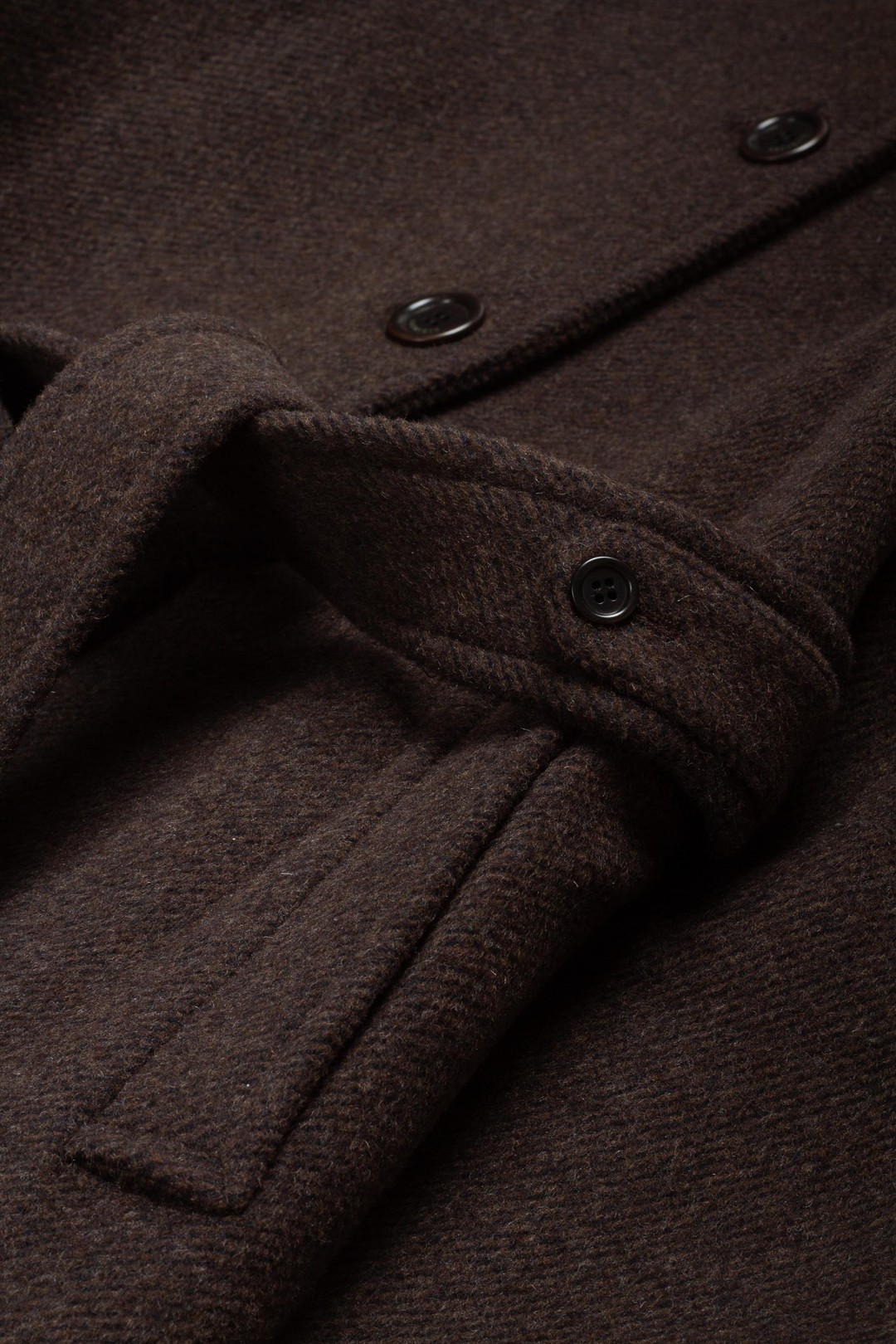 Single Breasted Maxi Long Coat Dark Brown | Shelter