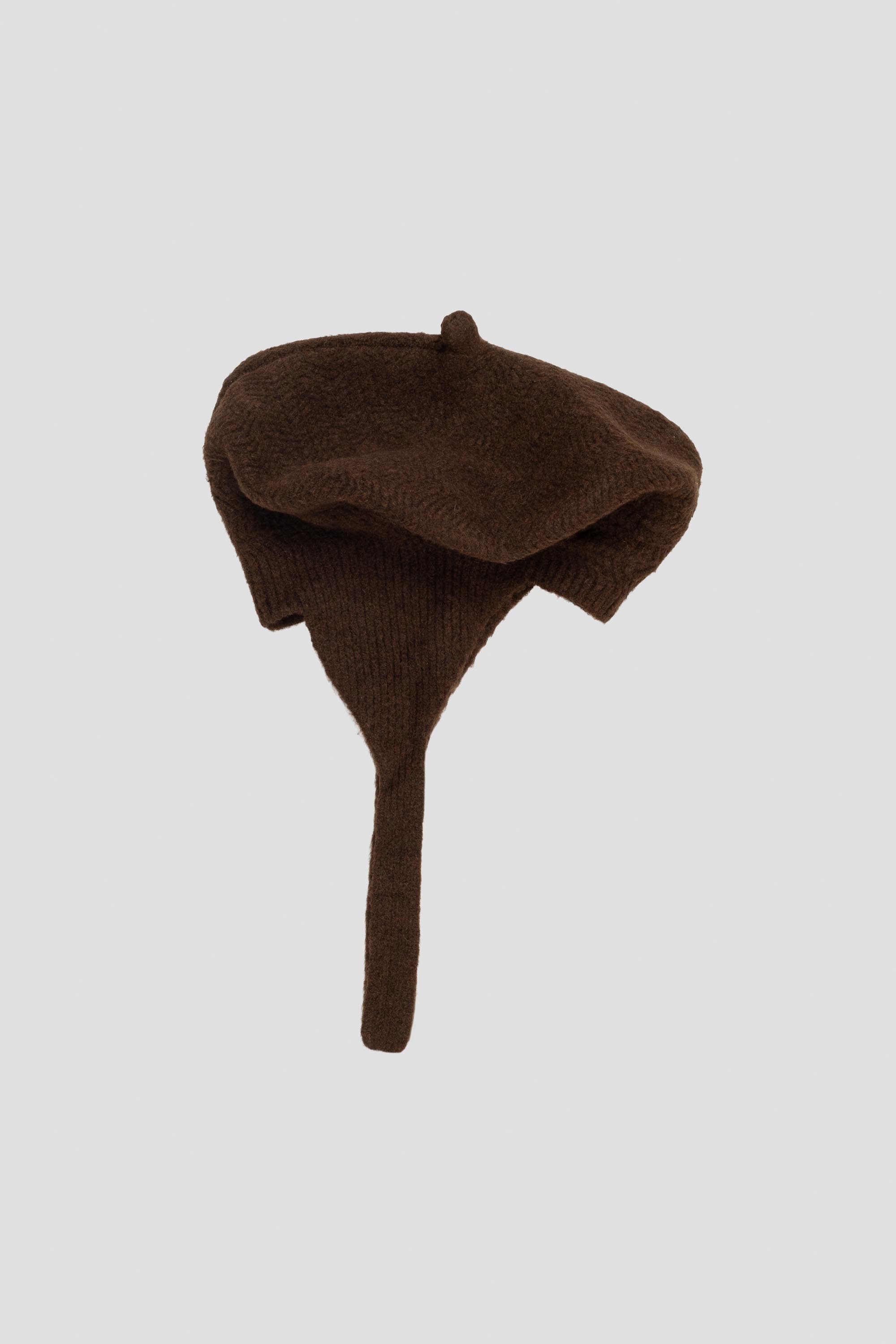 Wool Beret Chestnut