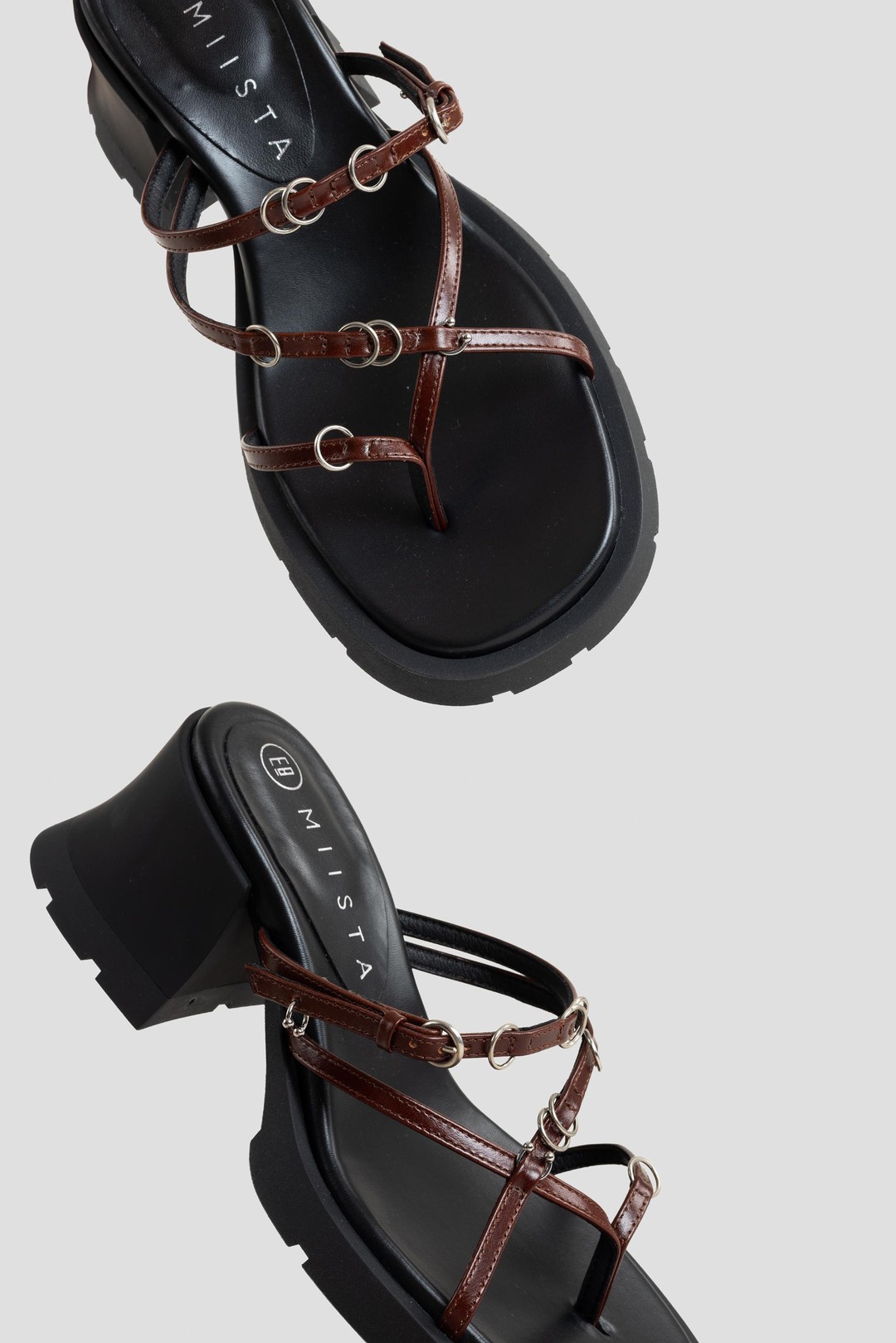 サンダル・ミュール MIISTA Women Sandals E8 3708 BROWN Brown Lota Brown Sandals | Miista