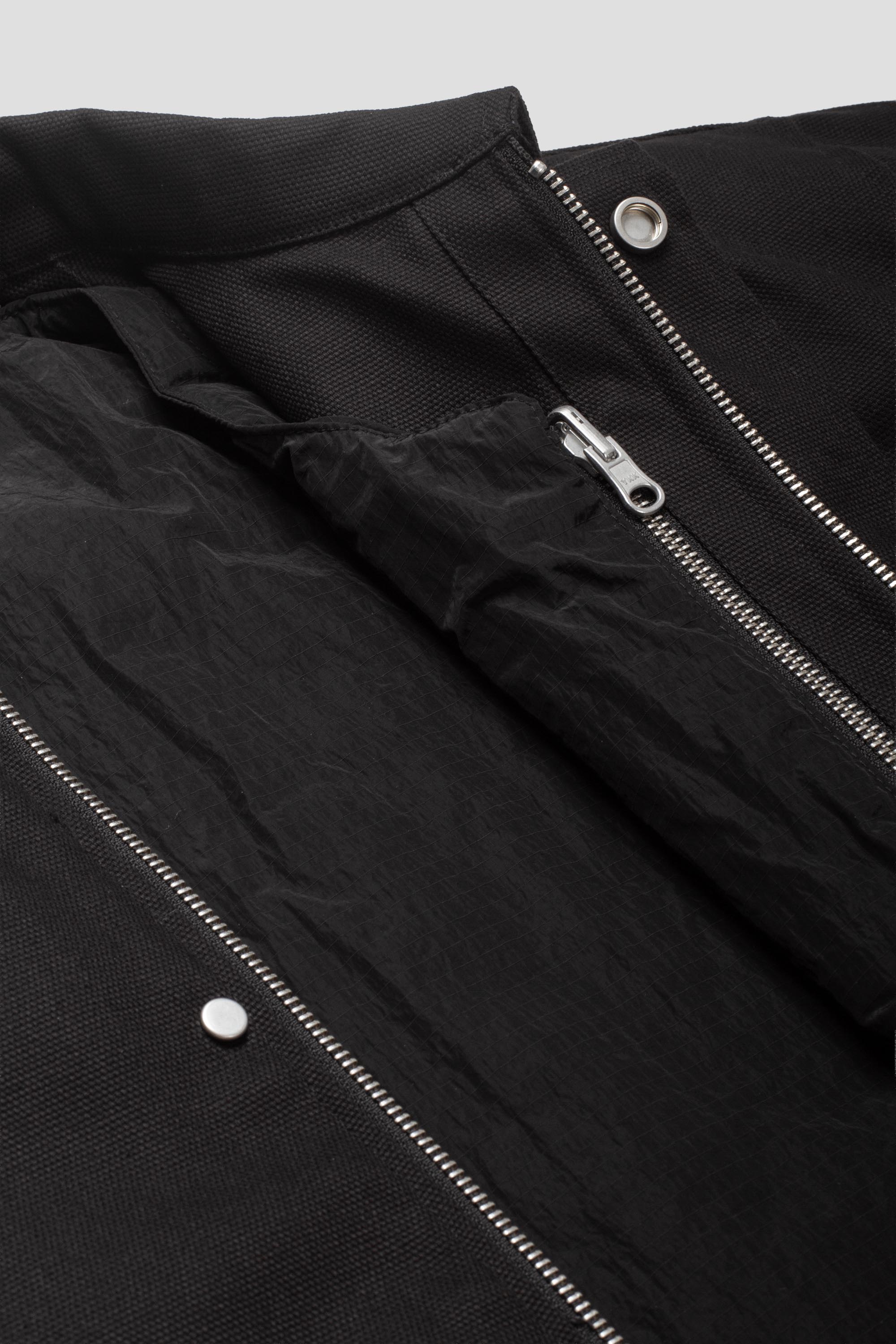 Inclined Pocket Jacket Black