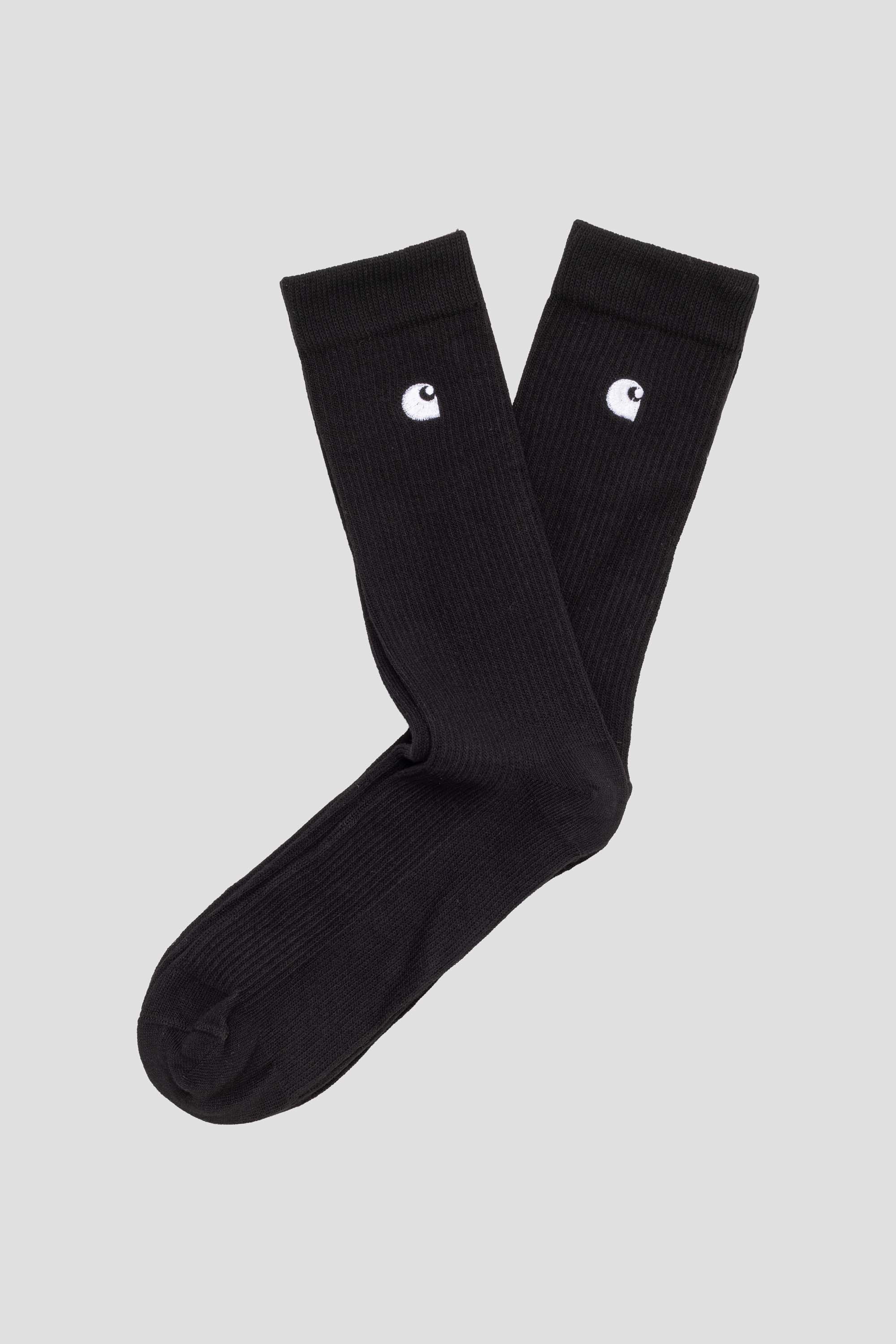 Madison Pack Socks Black/White