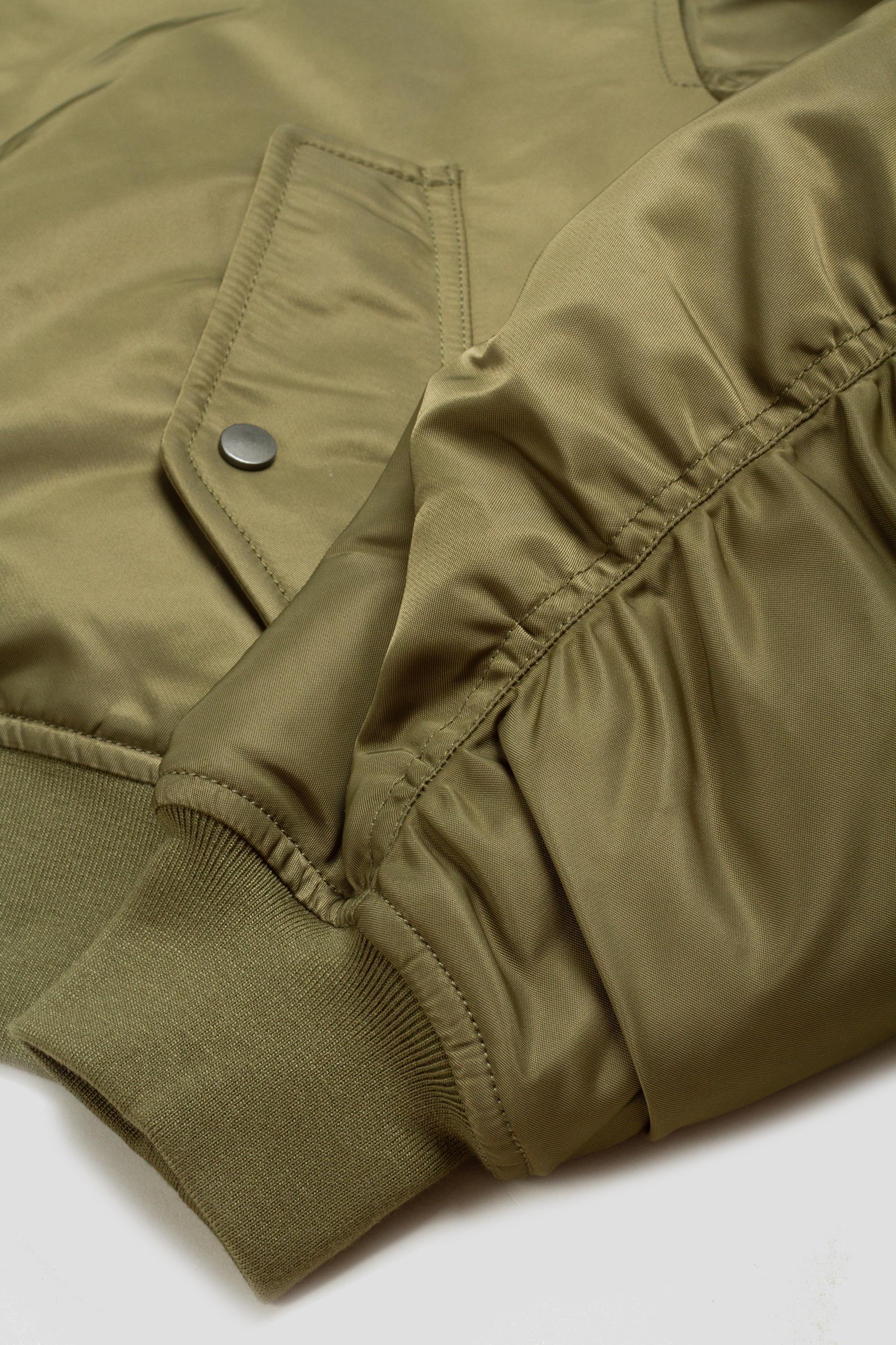 Women's Reversible Bomber Jacket Olive