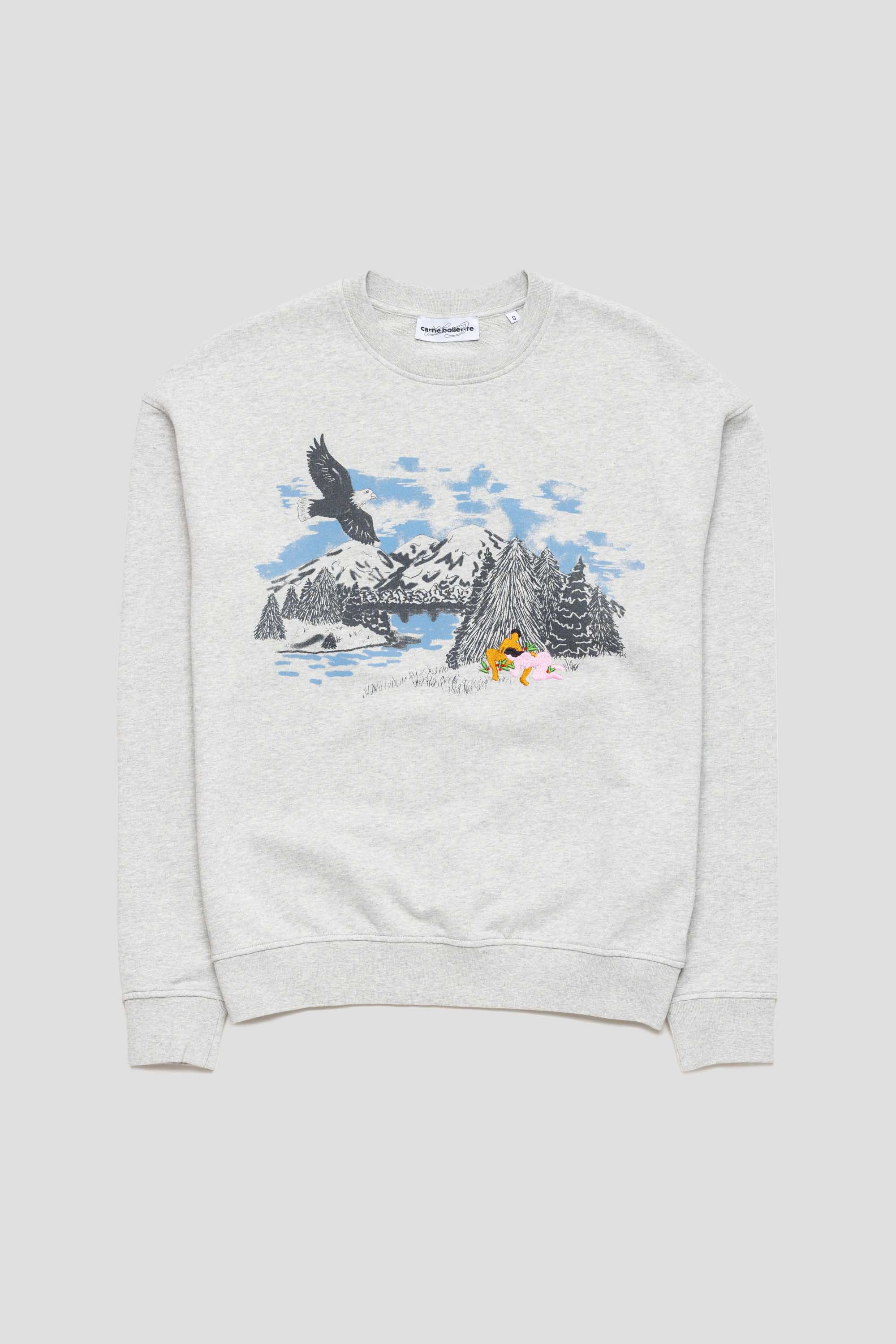 Wild Wilderness Whoopee Sweater Grey