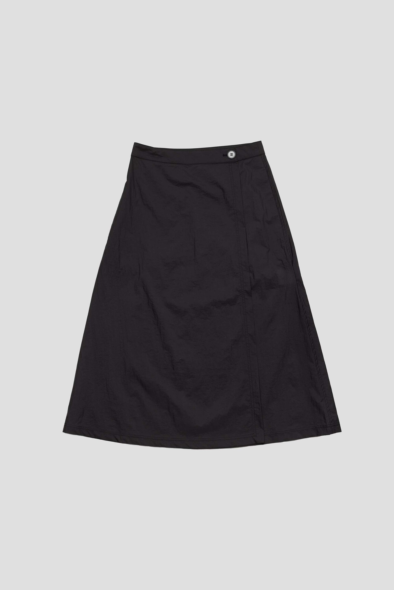 Women's Wrap Skirt Recycled Black